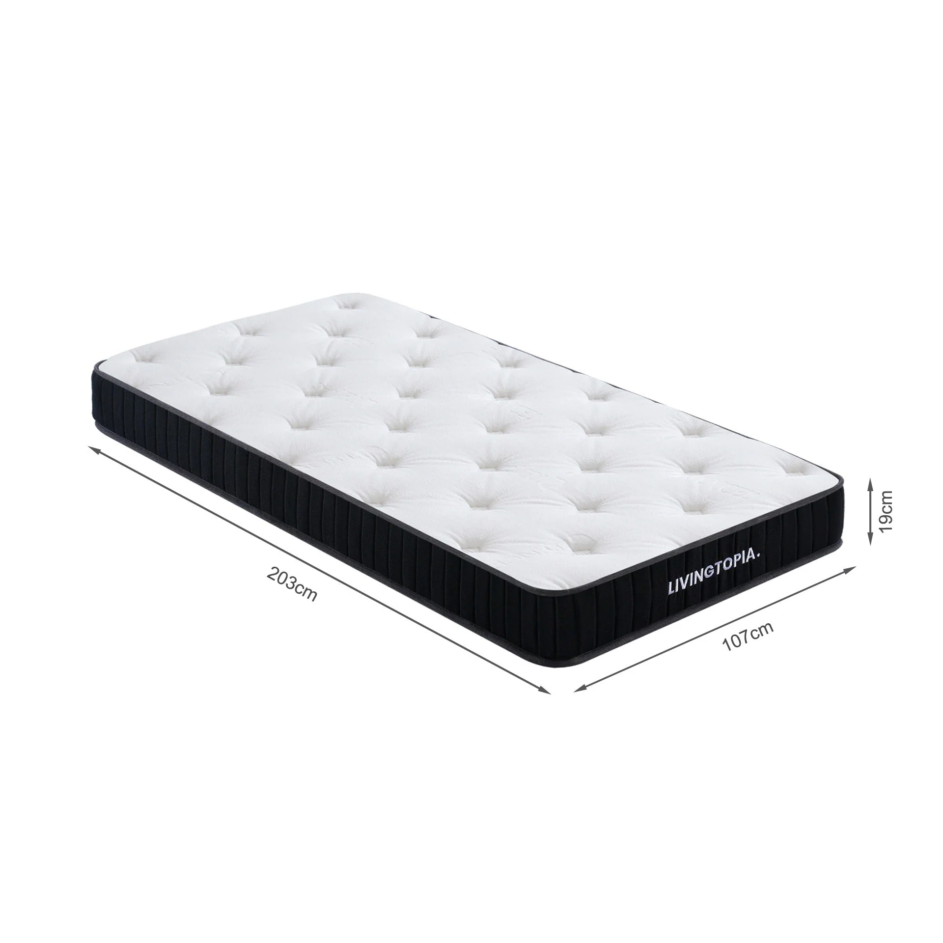 LivingTopia FirmNest Classic King Single Mattress - Image 17