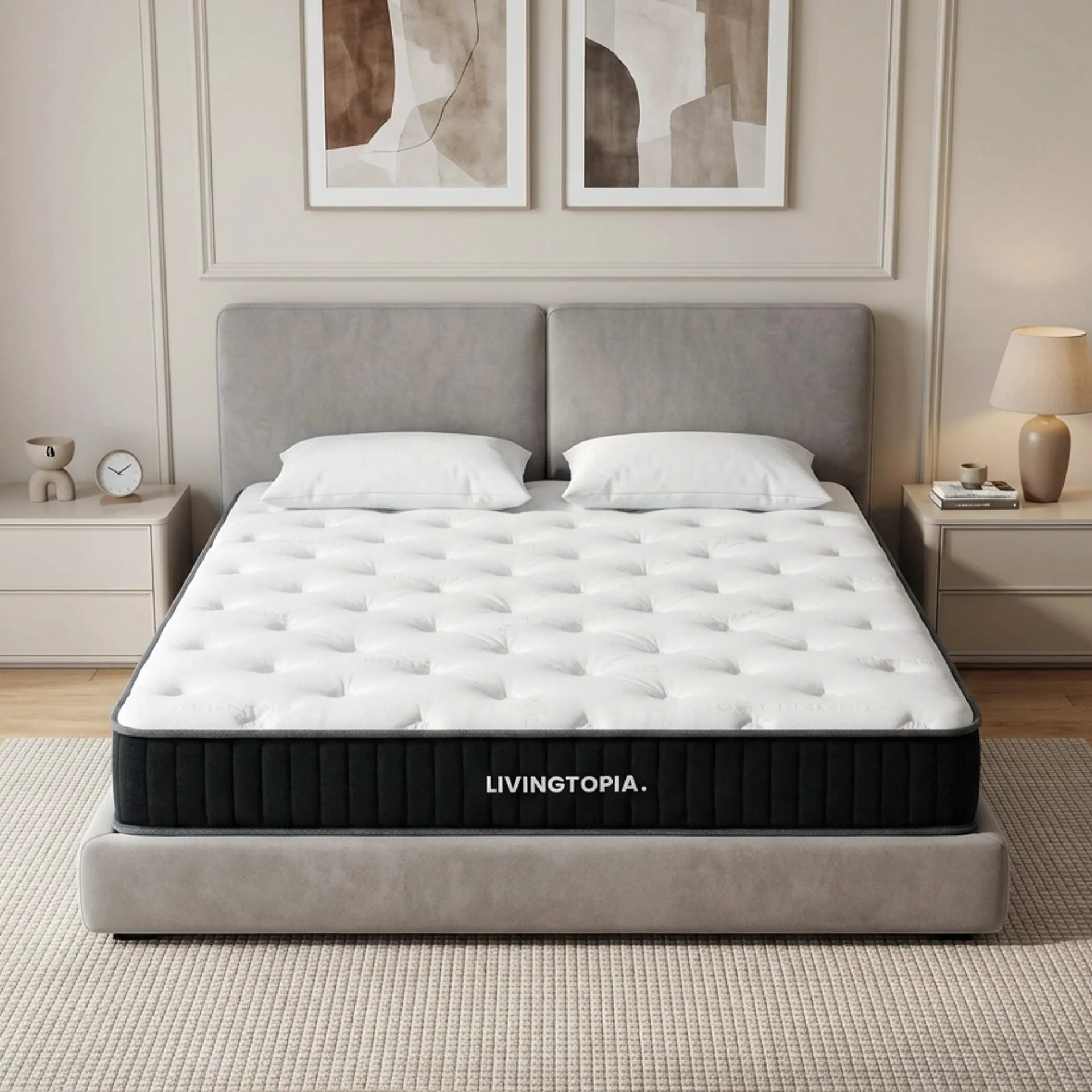 LivingTopia FirmNest Classic Queen Mattress