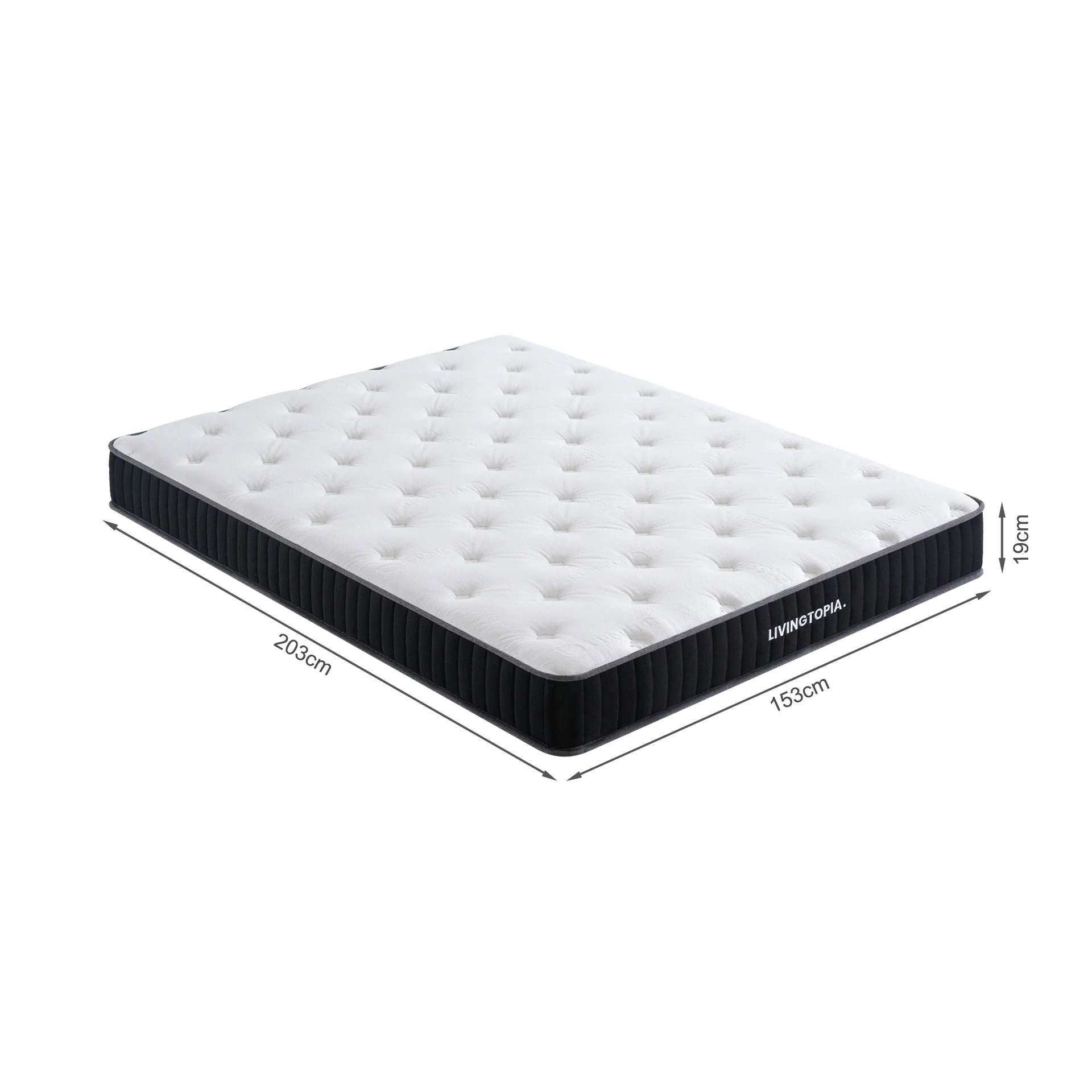 LivingTopia FirmNest Classic Queen Mattress - Image 12