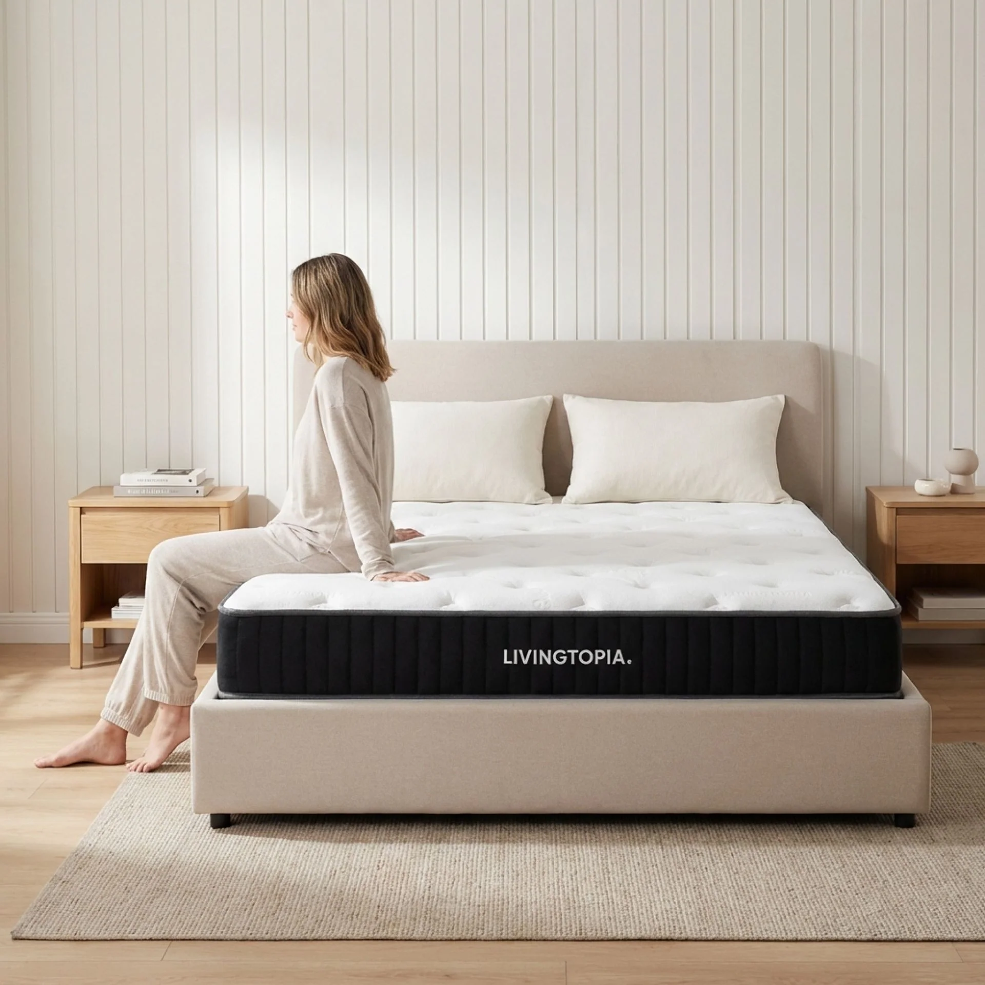 LivingTopia FirmNest Classic Queen Mattress - Image 16