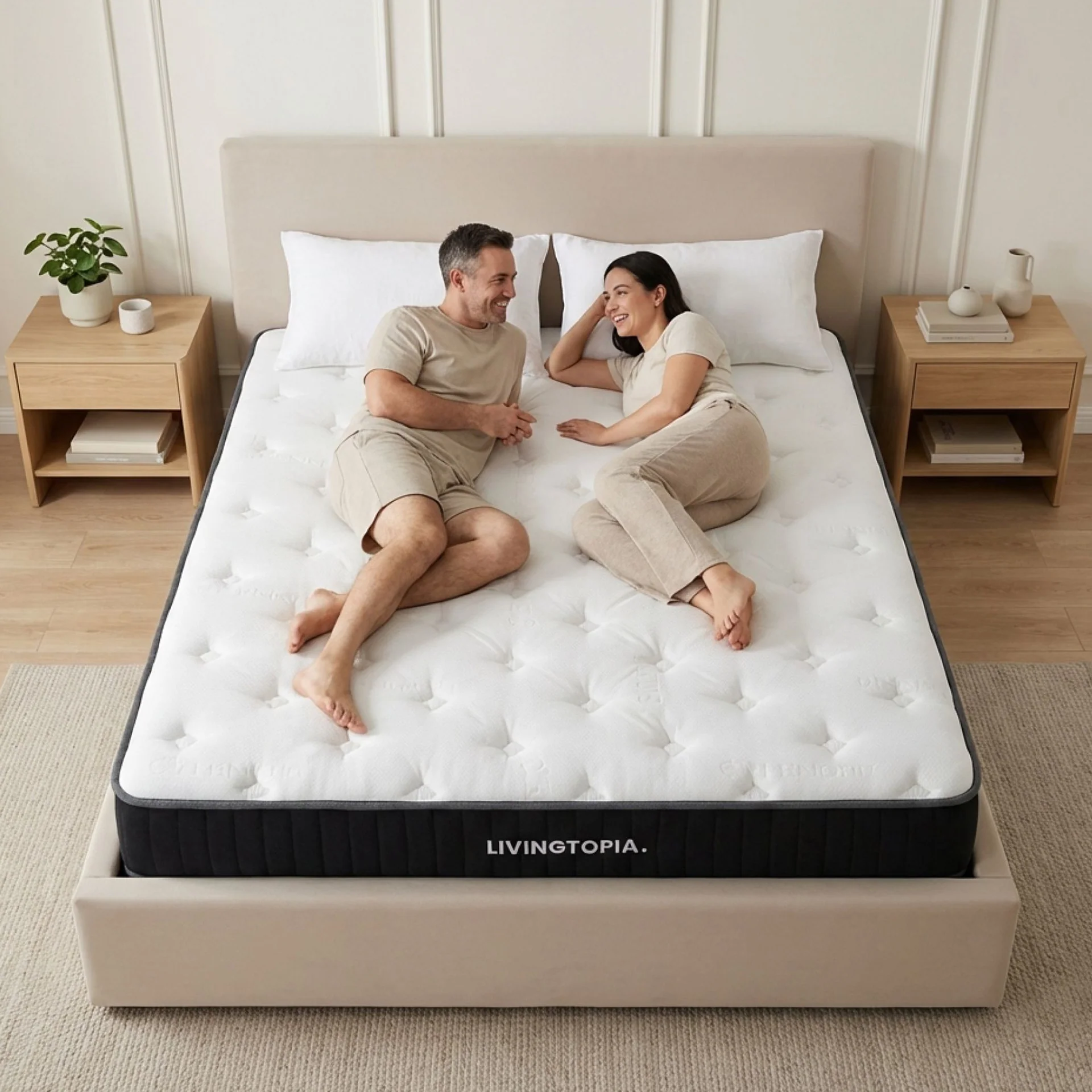 LivingTopia FirmNest Classic Queen Mattress - Image 19