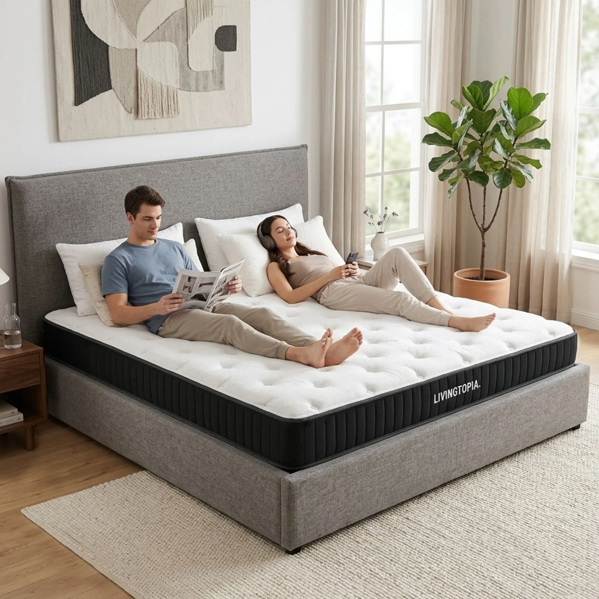 LivingTopia FirmNest Classic Super King Mattress - Image 16