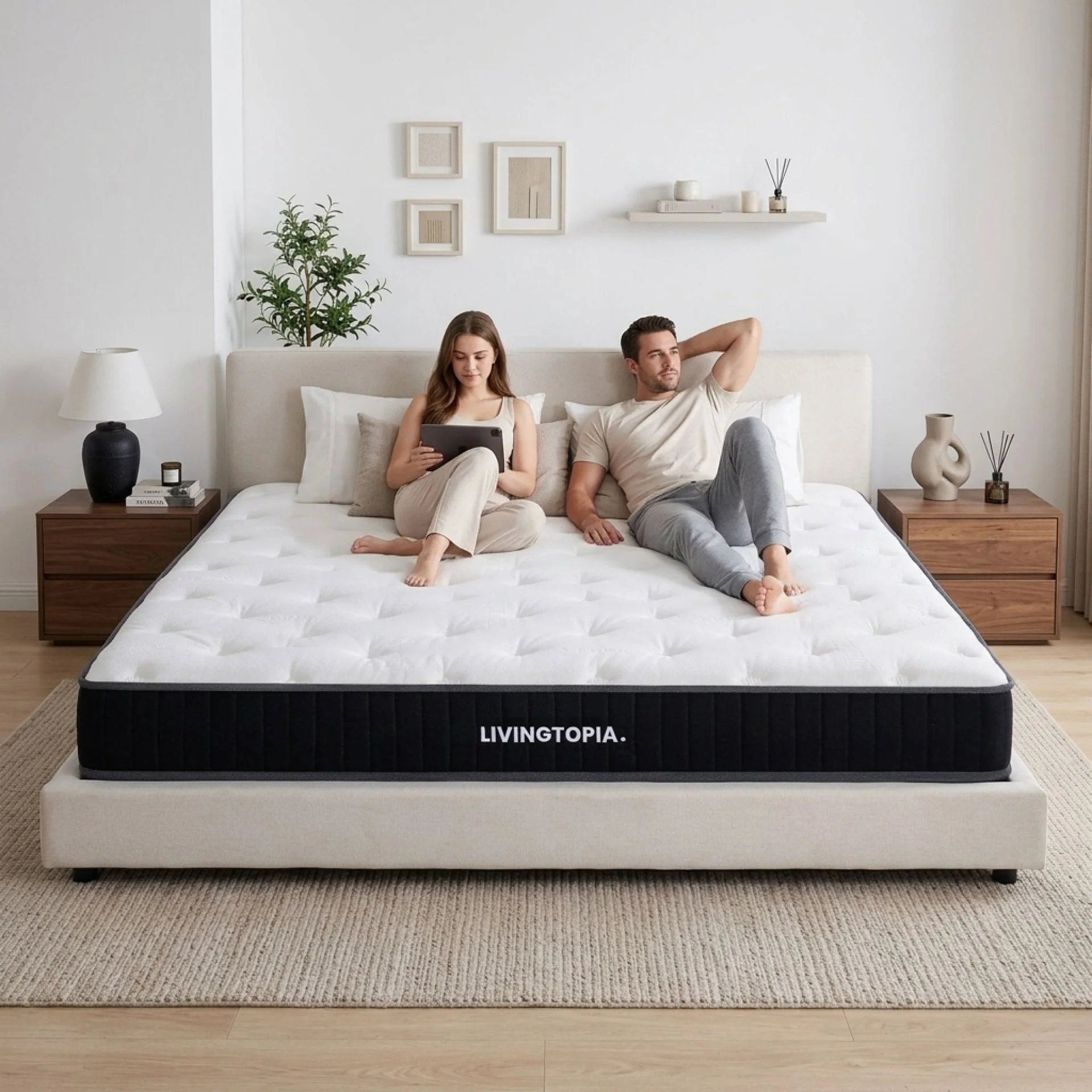 LivingTopia FirmNest Classic Super King Mattress - Image 2