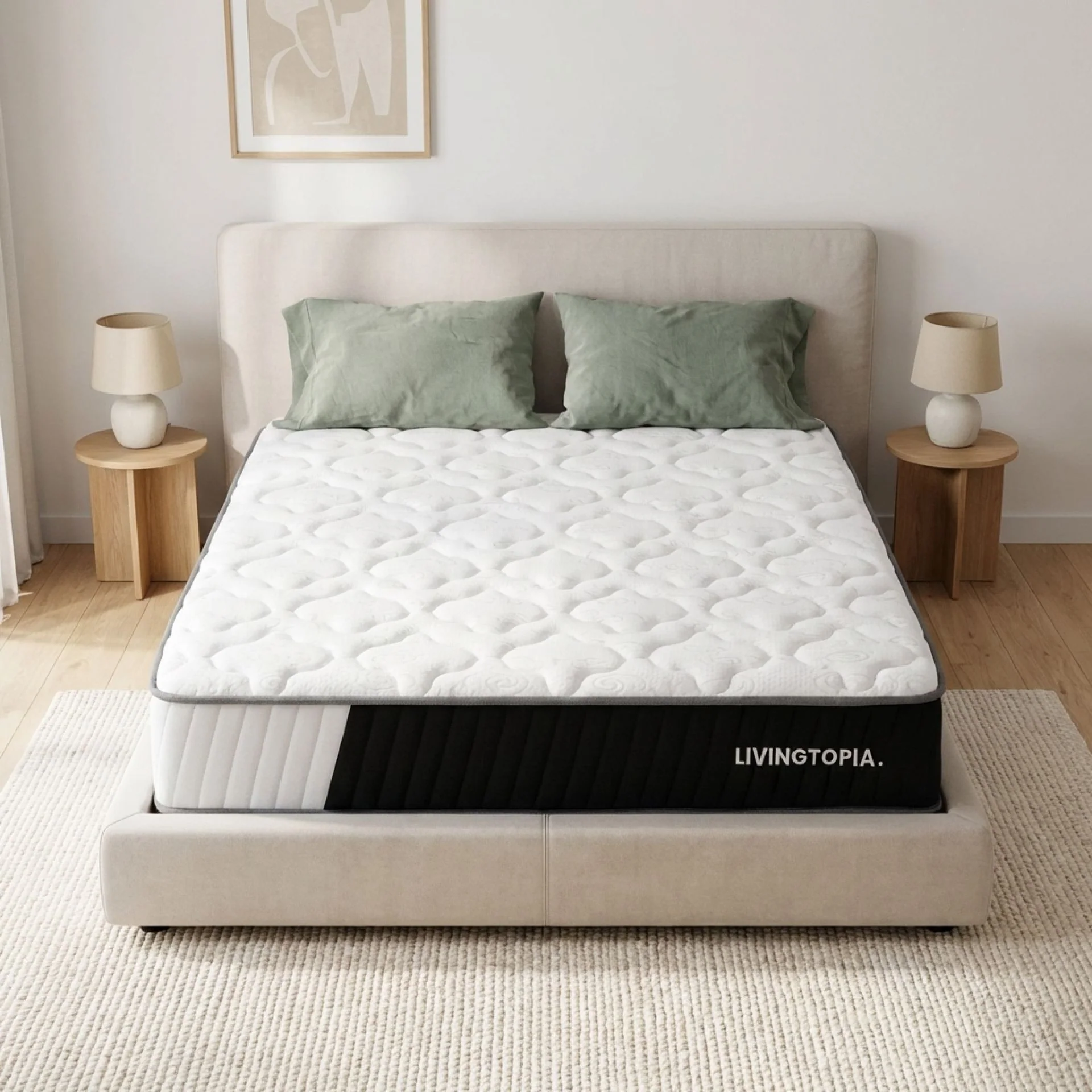 LivingTopia FirmNest Plus Double Mattress