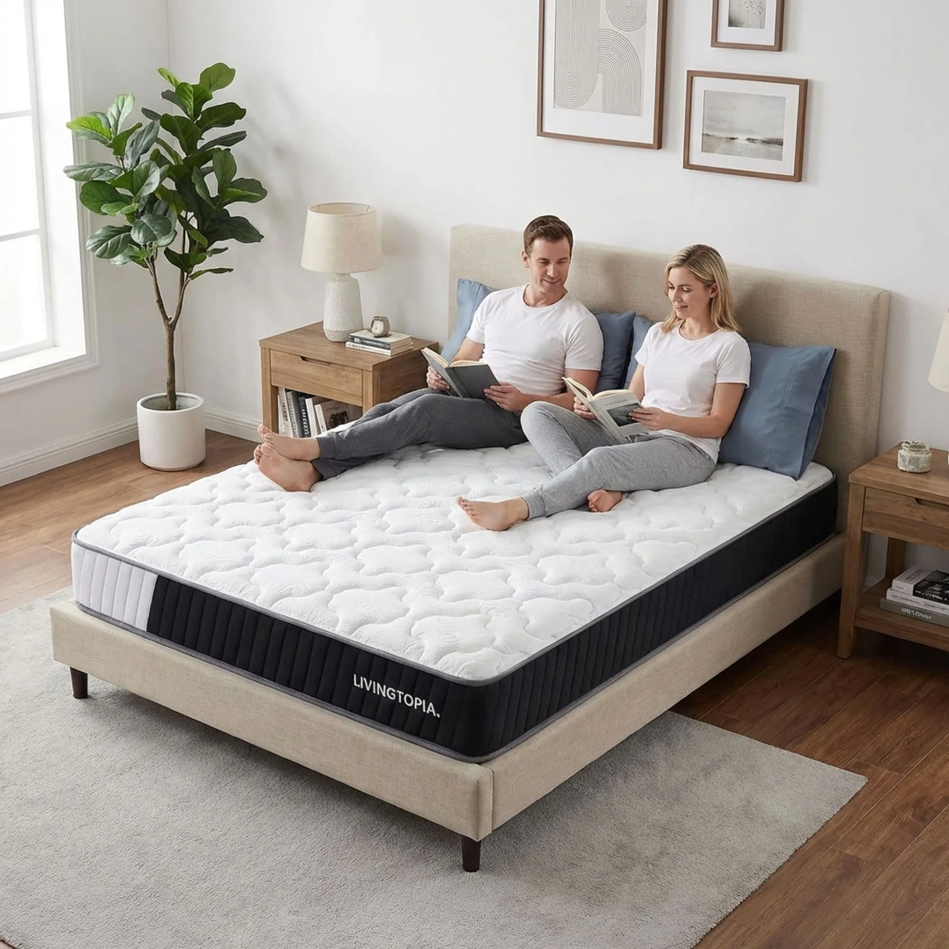LivingTopia FirmNest Plus Double Mattress - Image 16