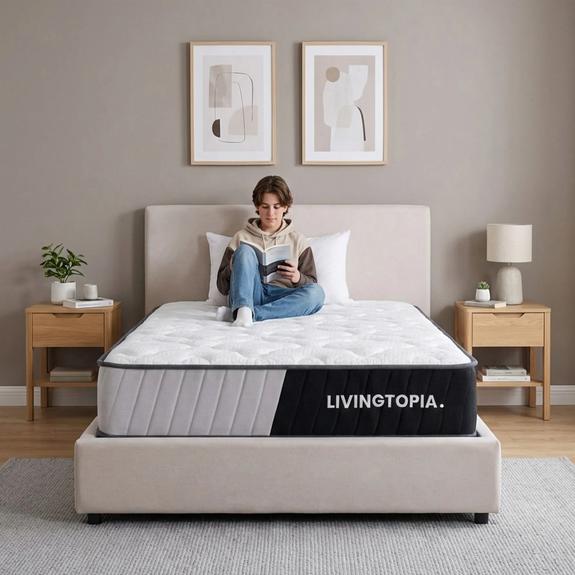 LivingTopia FirmNest Plus King Single Mattress - Image 17