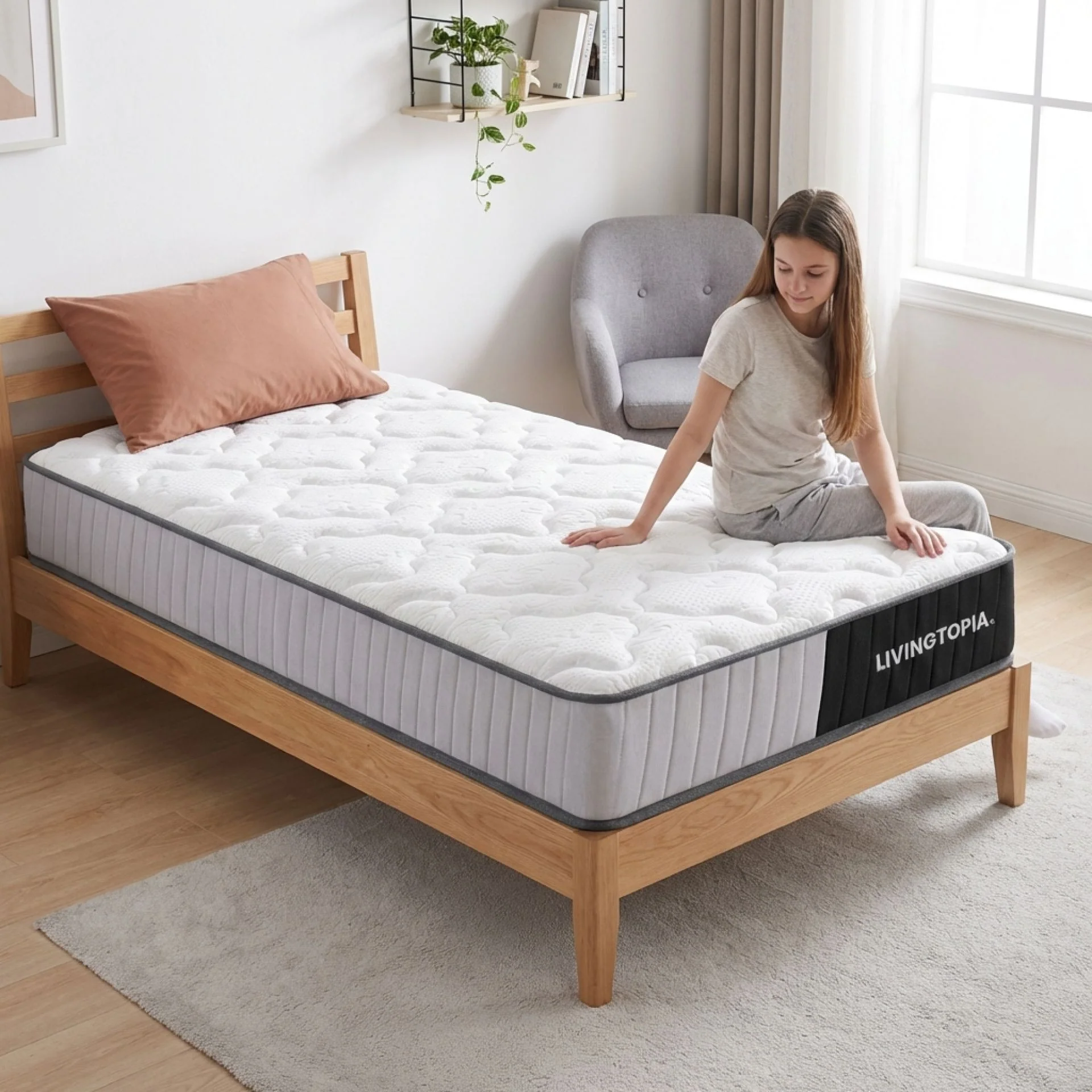 LivingTopia FirmNest Plus Single Mattress - Image 18