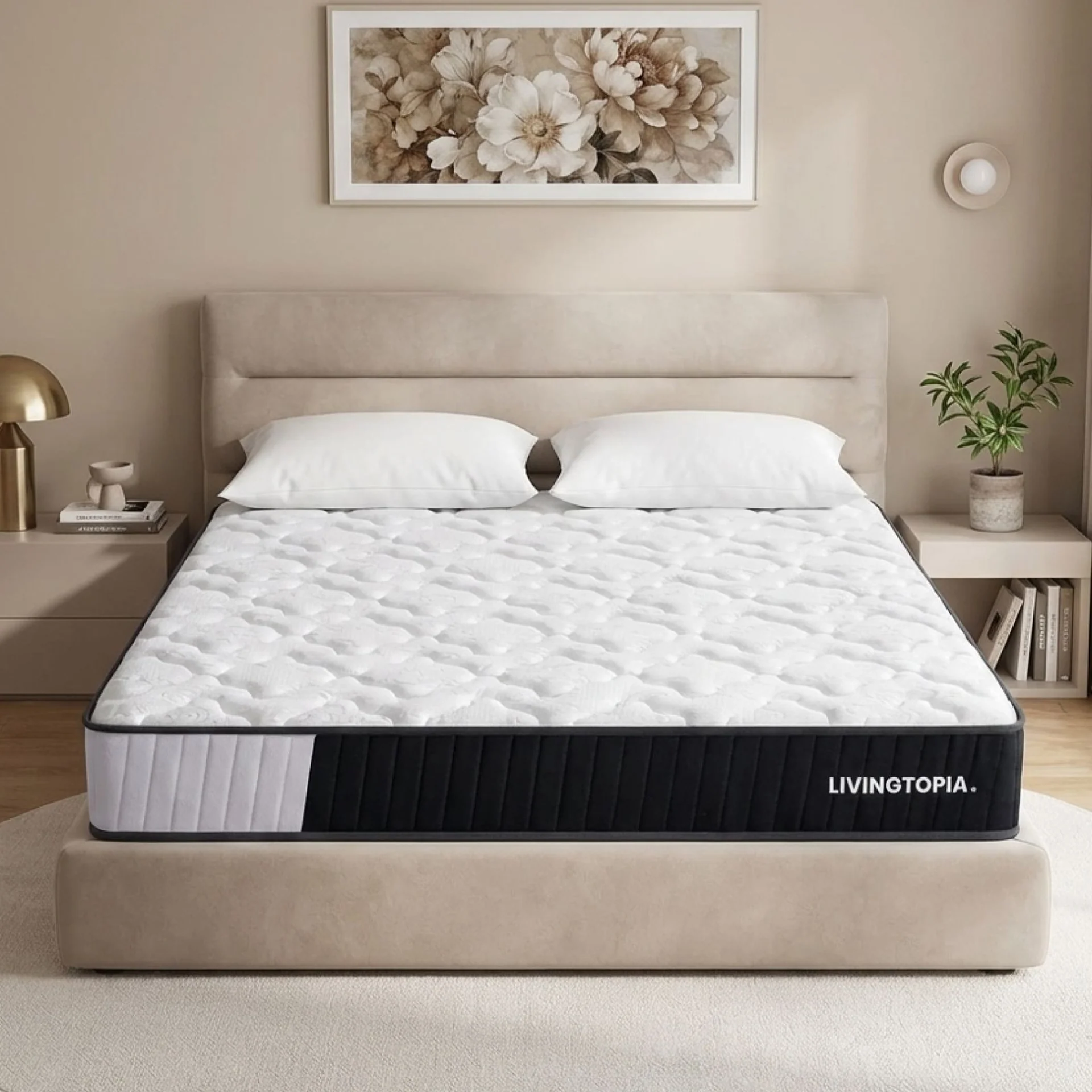 LivingTopia FirmNest Plus Super King Mattress