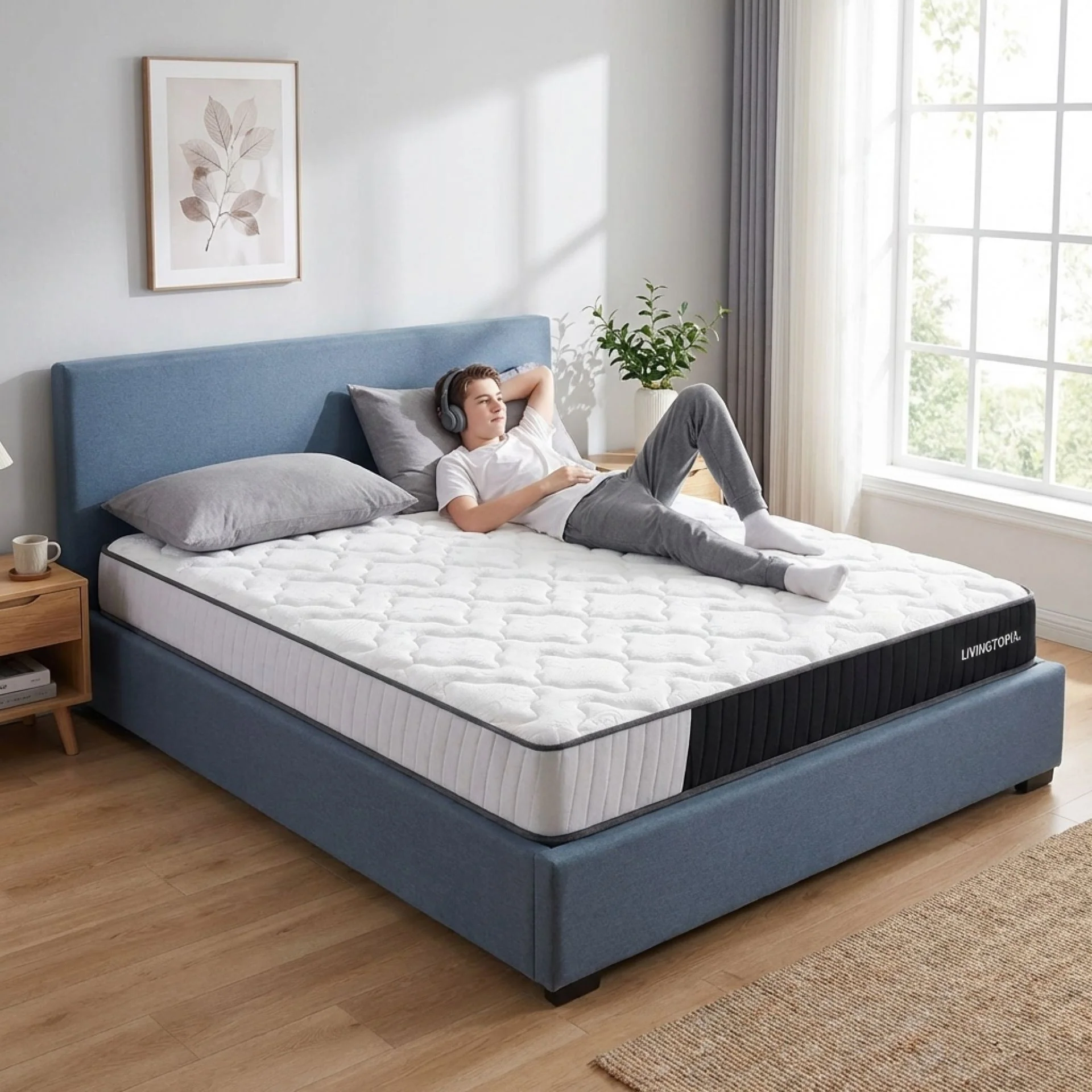 LivingTopia FirmNest Plus Super King Mattress - Image 16