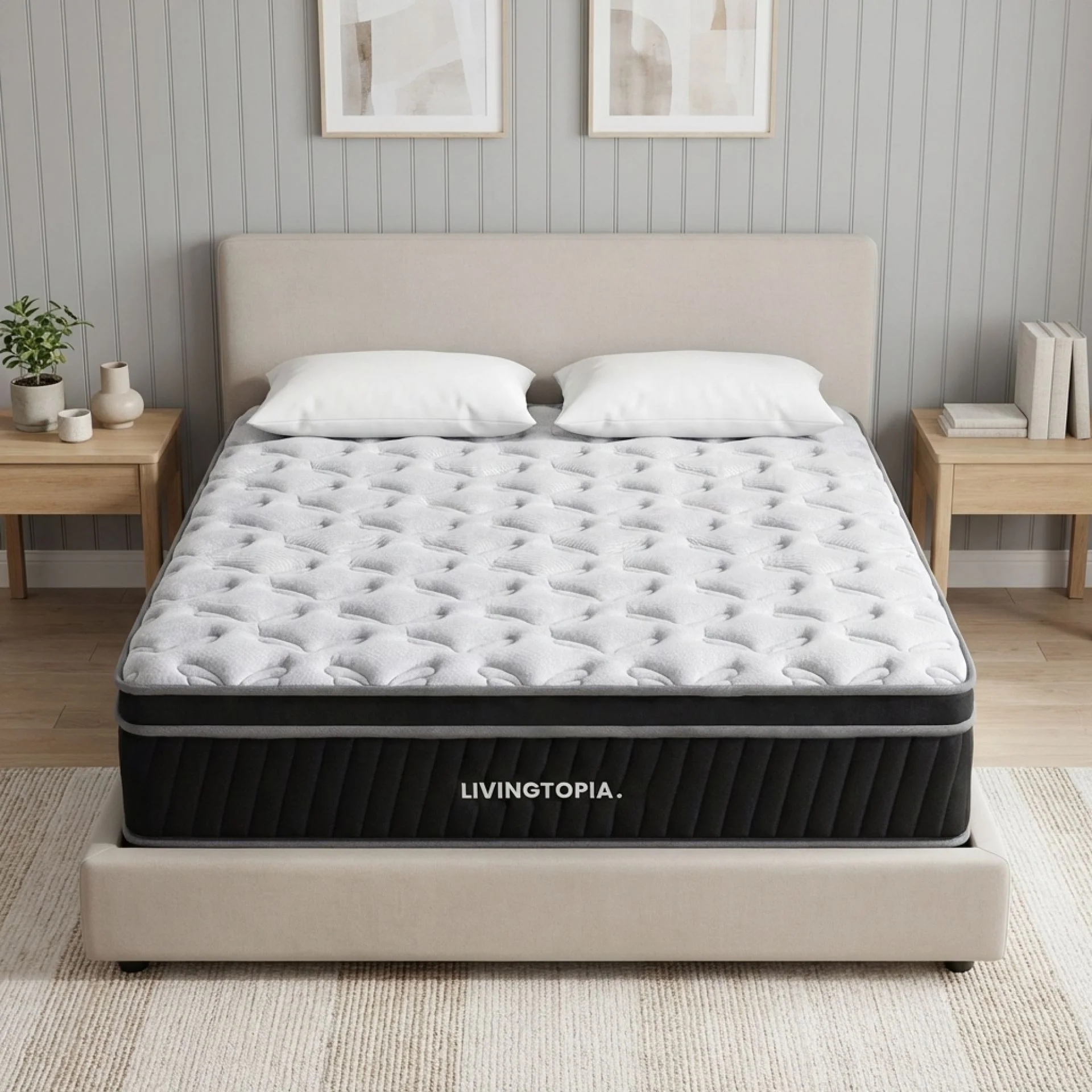 LivingTopia FirmNest Prime Double Mattress