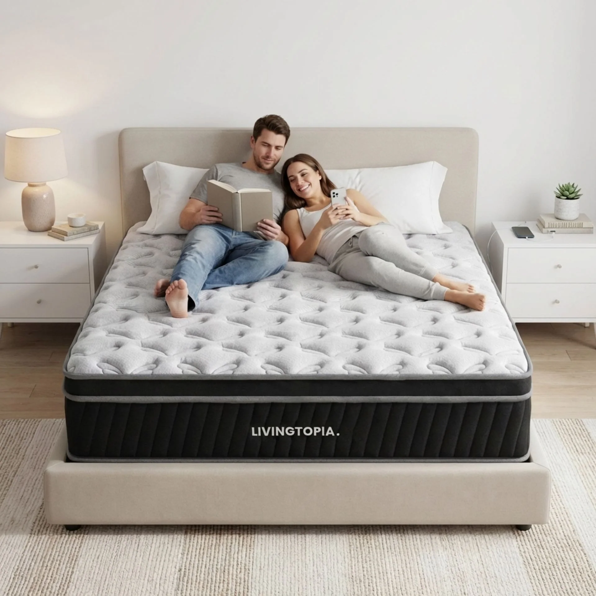 LivingTopia FirmNest Prime Double Mattress - Image 2