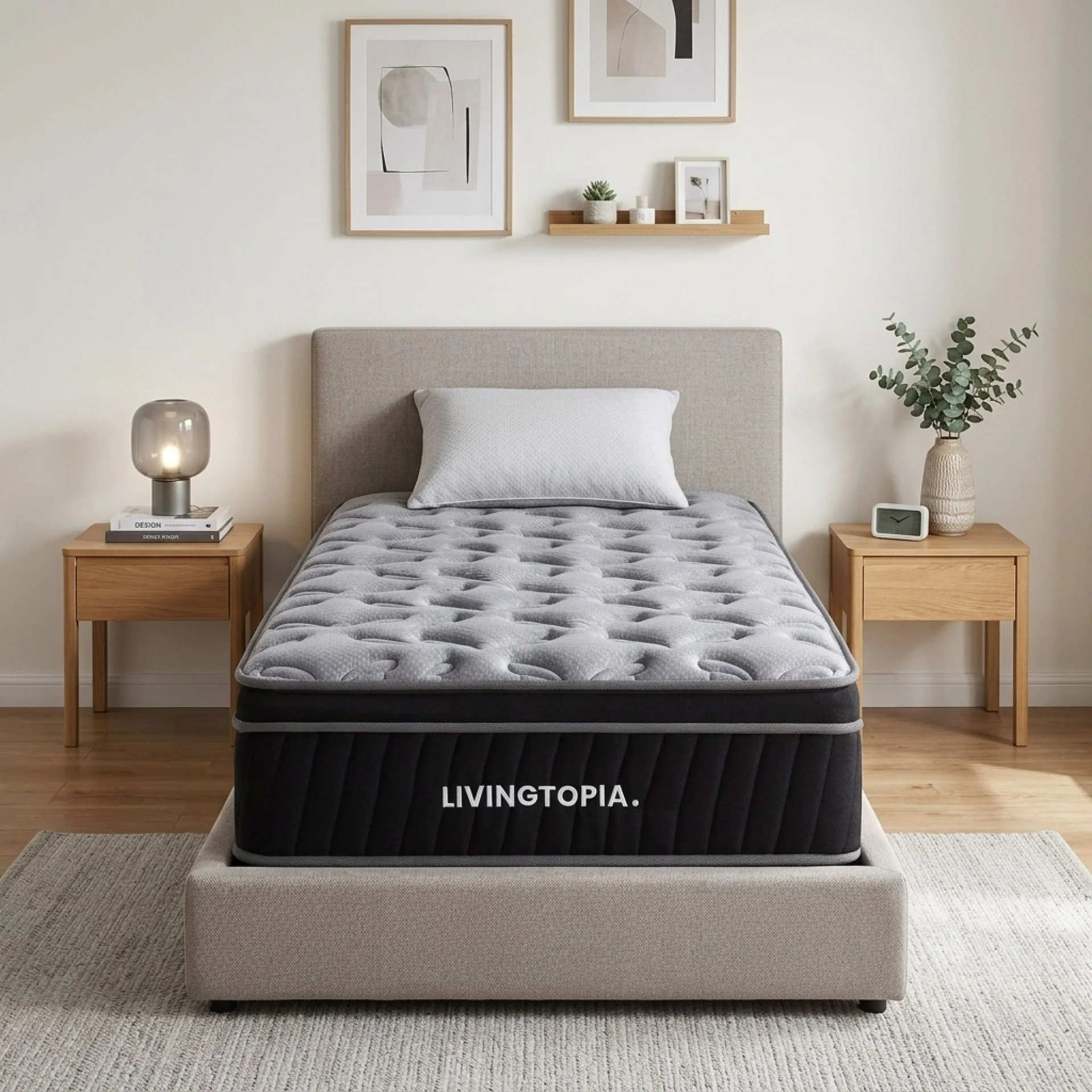 LivingTopia FirmNest Prime Single Mattress