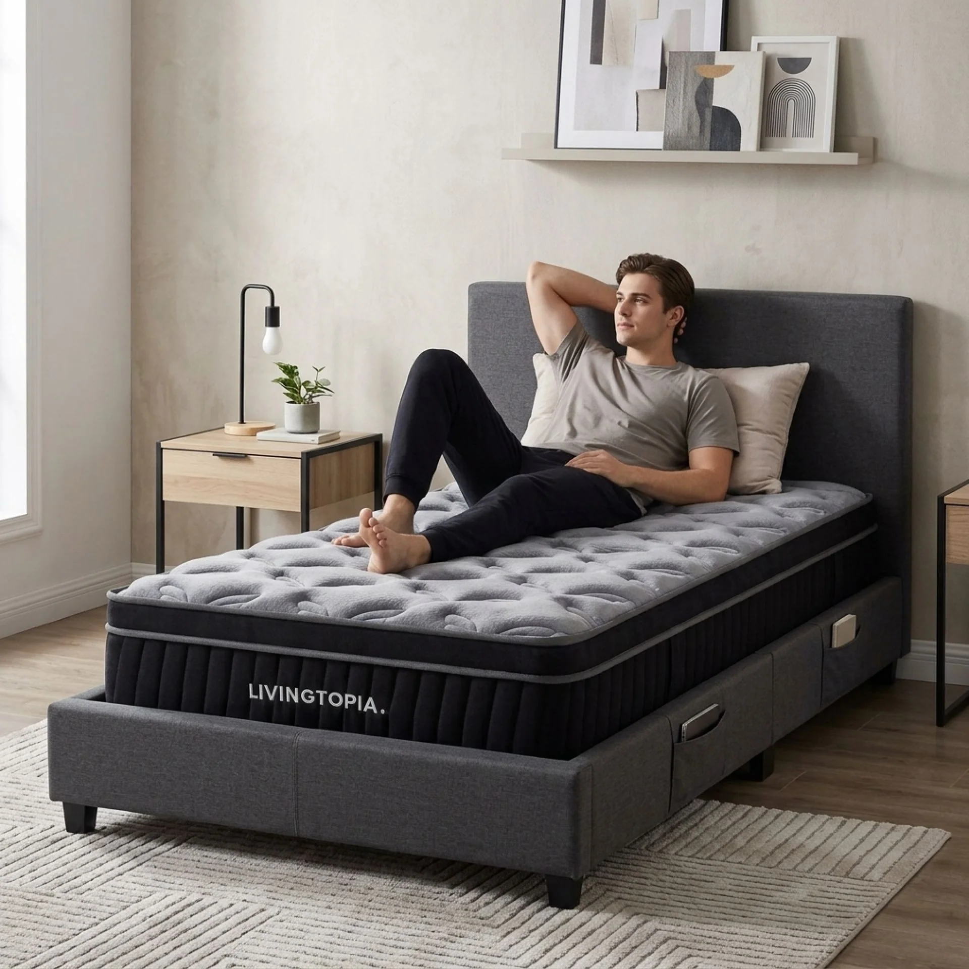 LivingTopia FirmNest Prime Single Mattress - Image 15