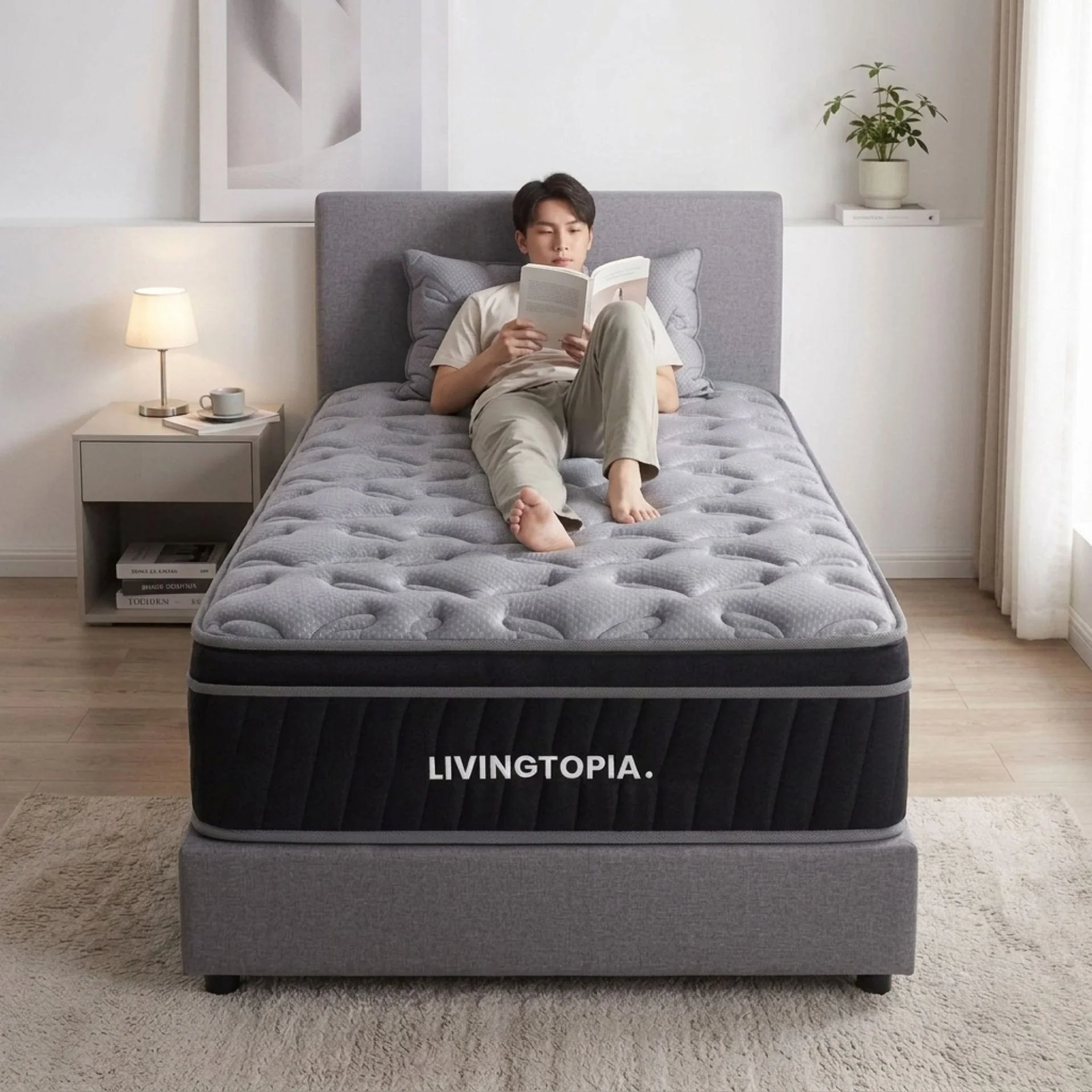 LivingTopia FirmNest Prime Single Mattress - Image 2