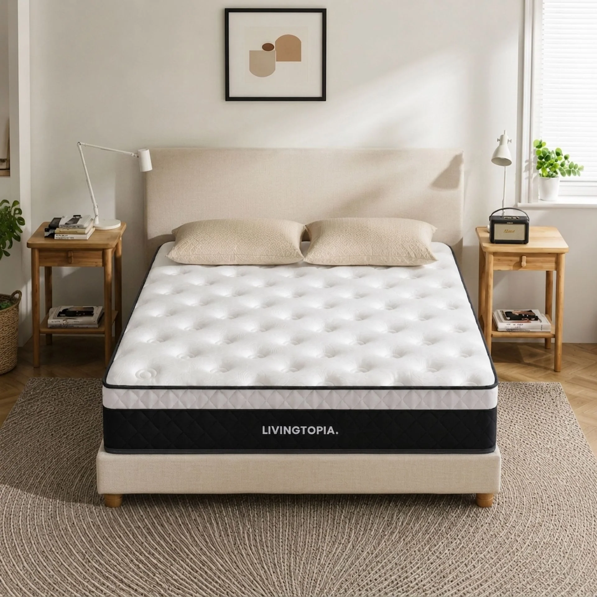 LivingTopia FirmNest Pro Double Mattress