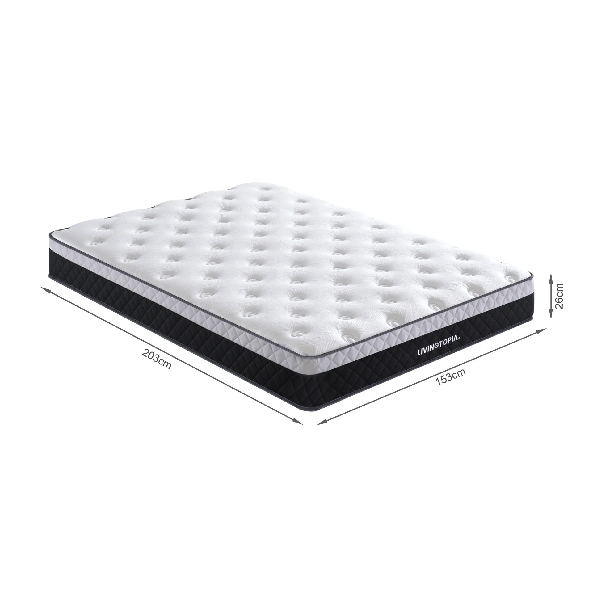 LivingTopia FirmNest Pro Queen Mattress - Image 12