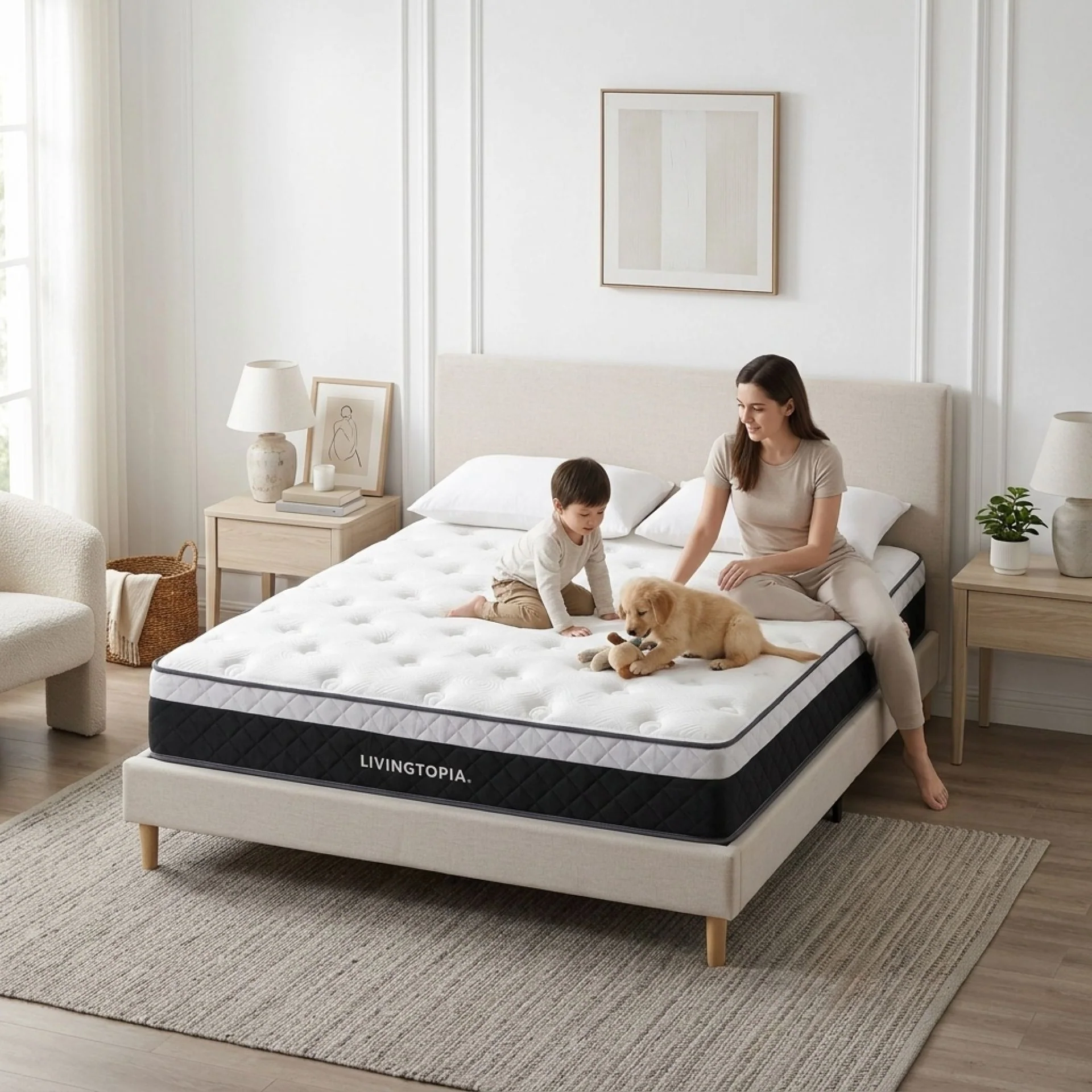 LivingTopia FirmNest Pro Queen Mattress - Image 16
