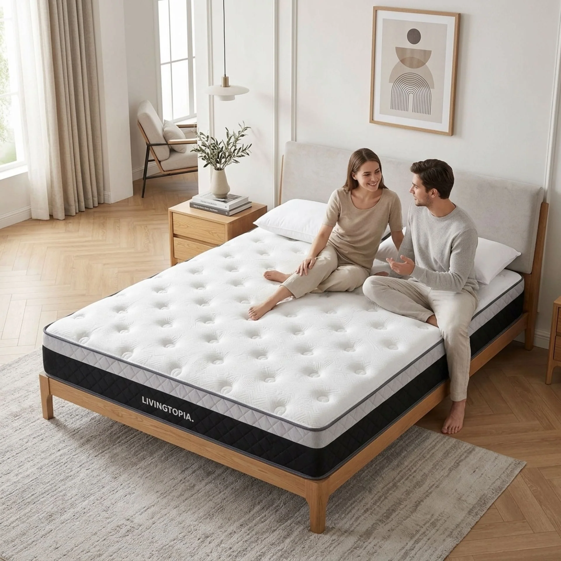 LivingTopia FirmNest Pro Queen Mattress - Image 17