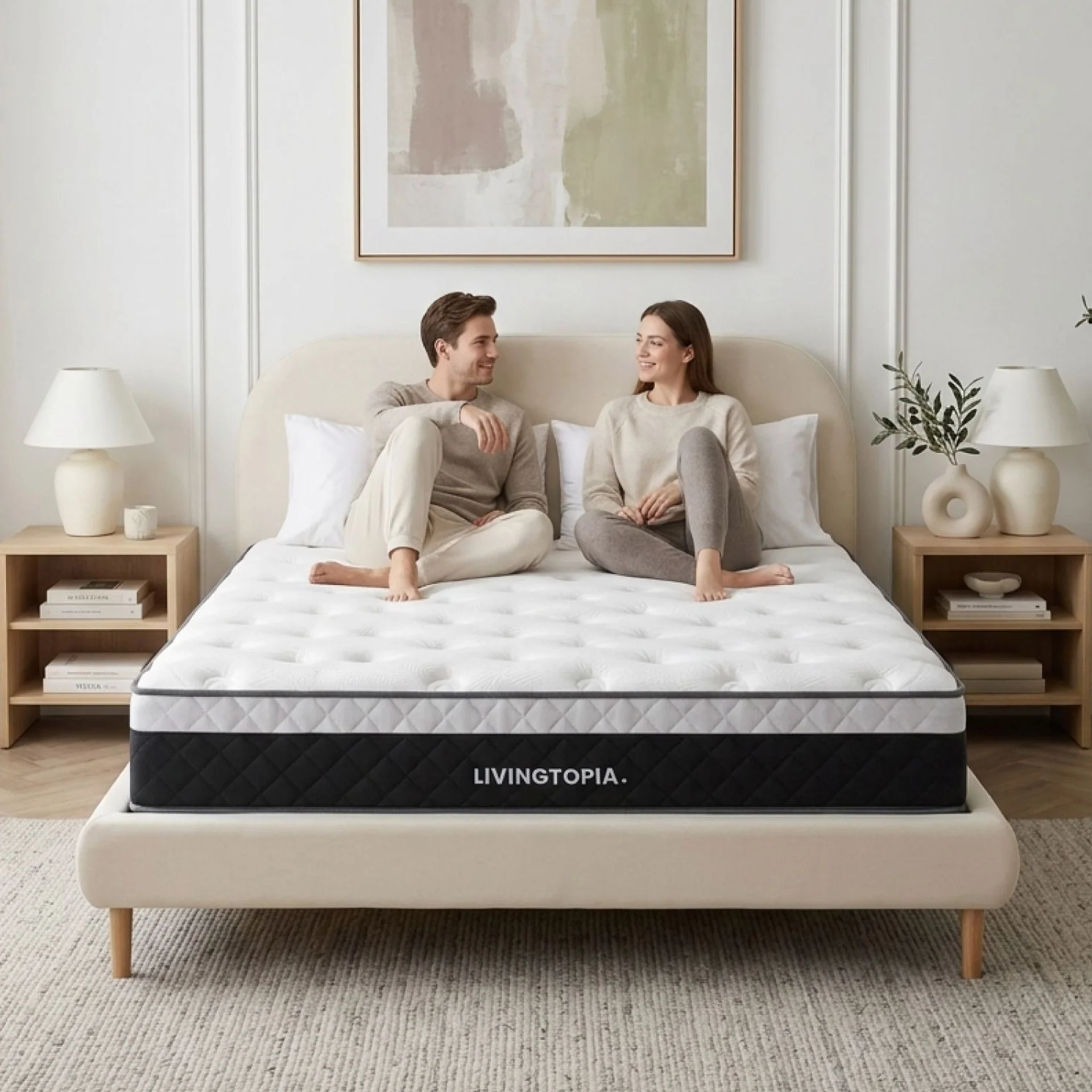LivingTopia FirmNest Pro Queen Mattress - Image 2