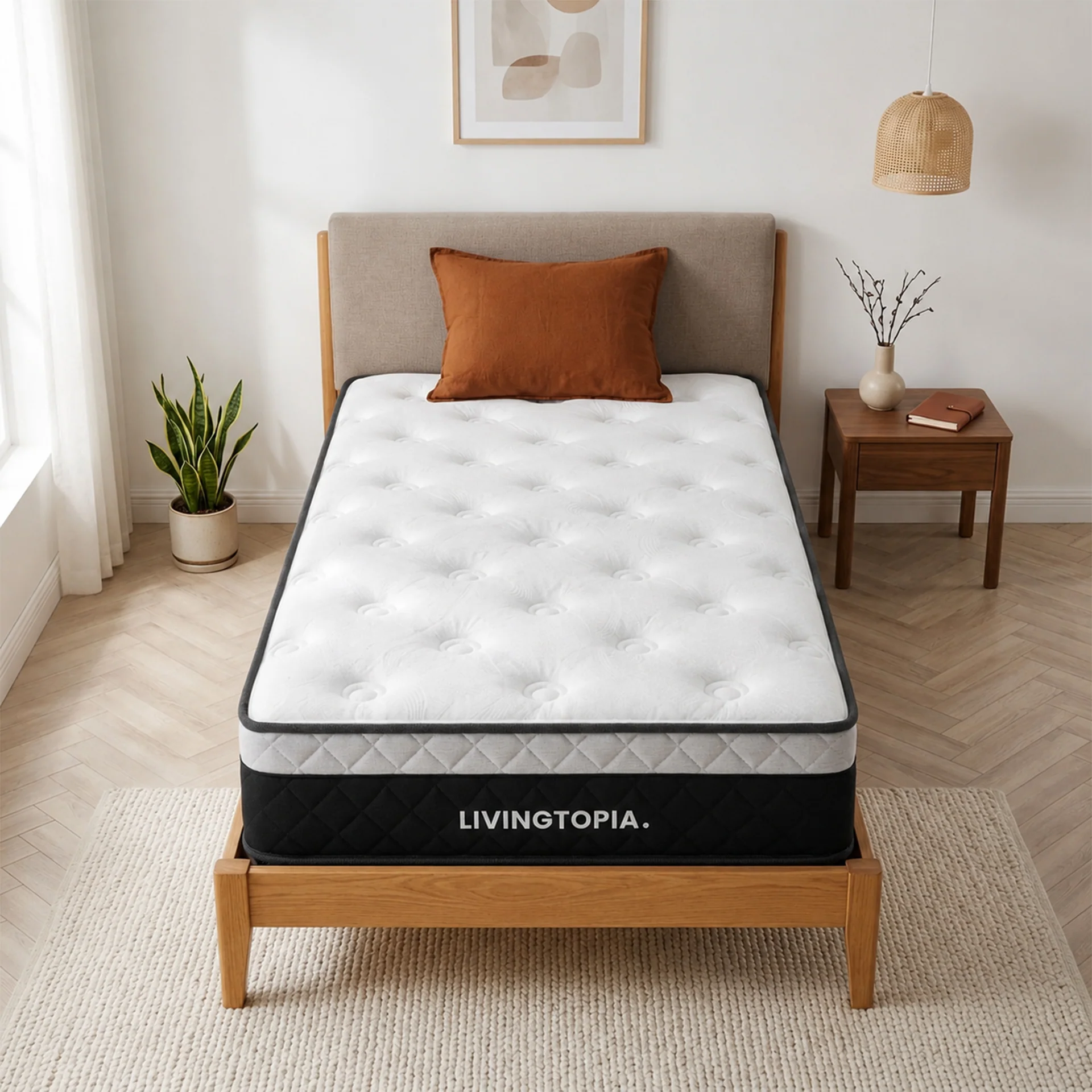 LivingTopia FirmNest Pro Single Mattress