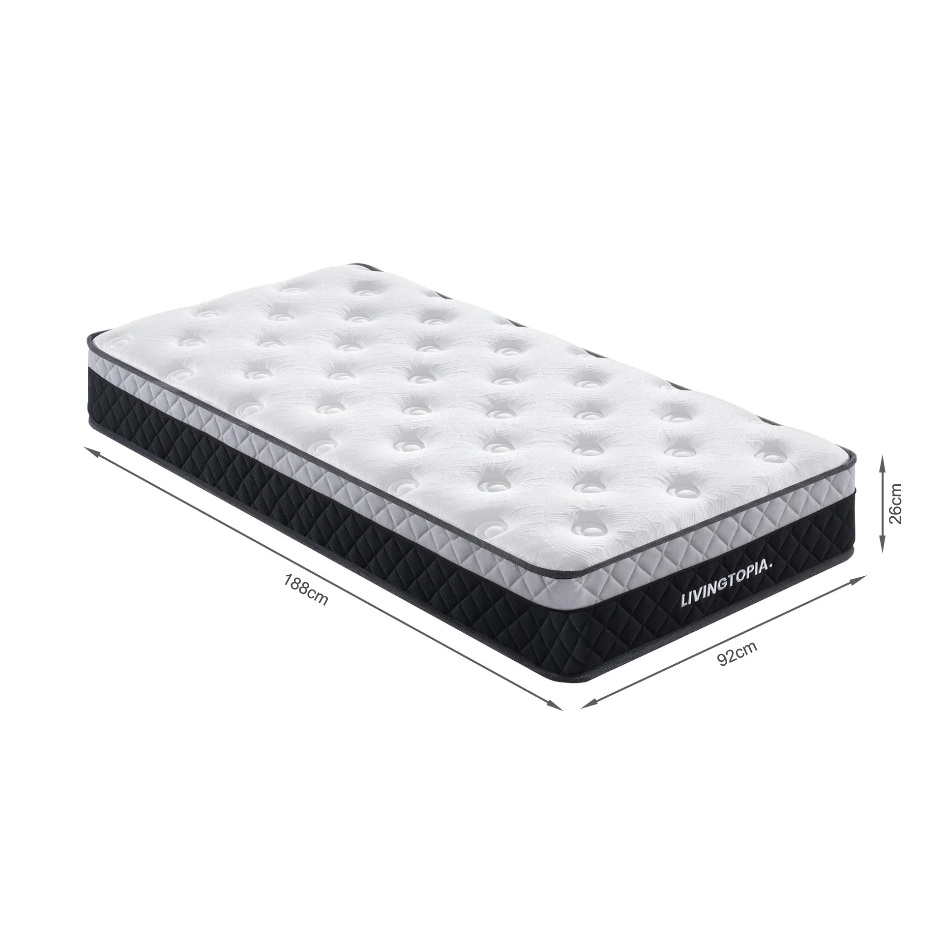 LivingTopia FirmNest Pro Single Mattress - Image 12
