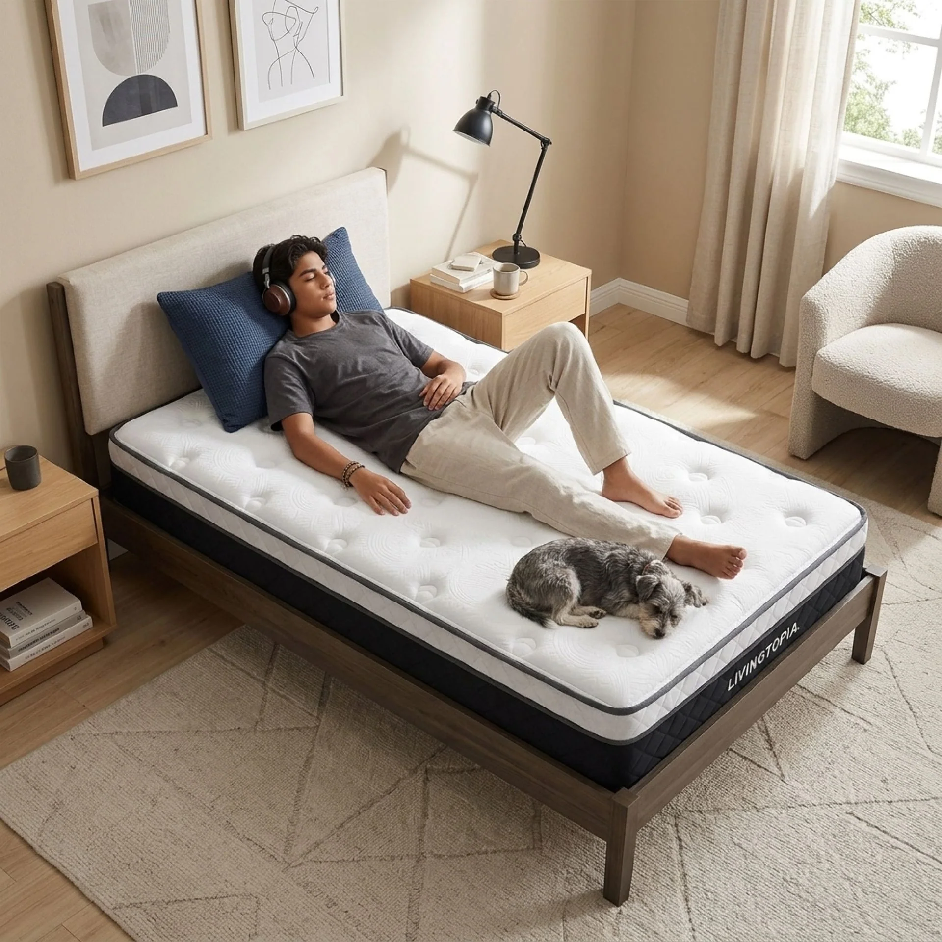 LivingTopia FirmNest Pro Single Mattress - Image 16