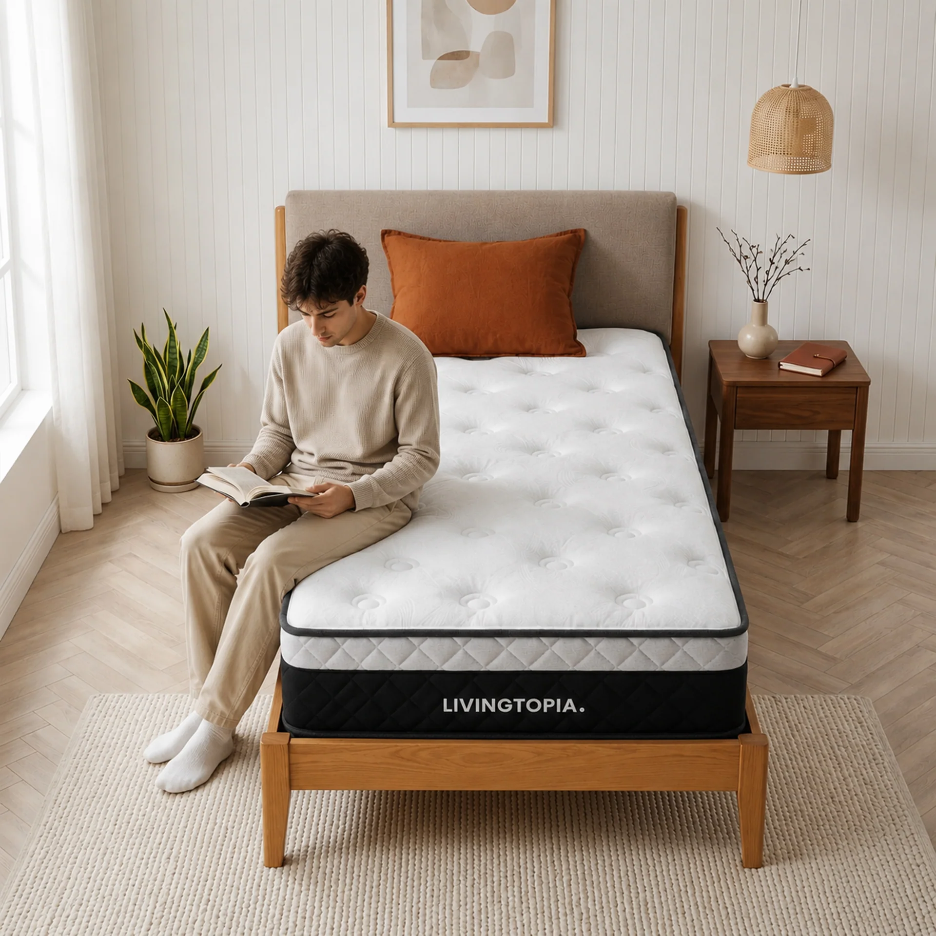 LivingTopia FirmNest Pro Single Mattress - Image 2