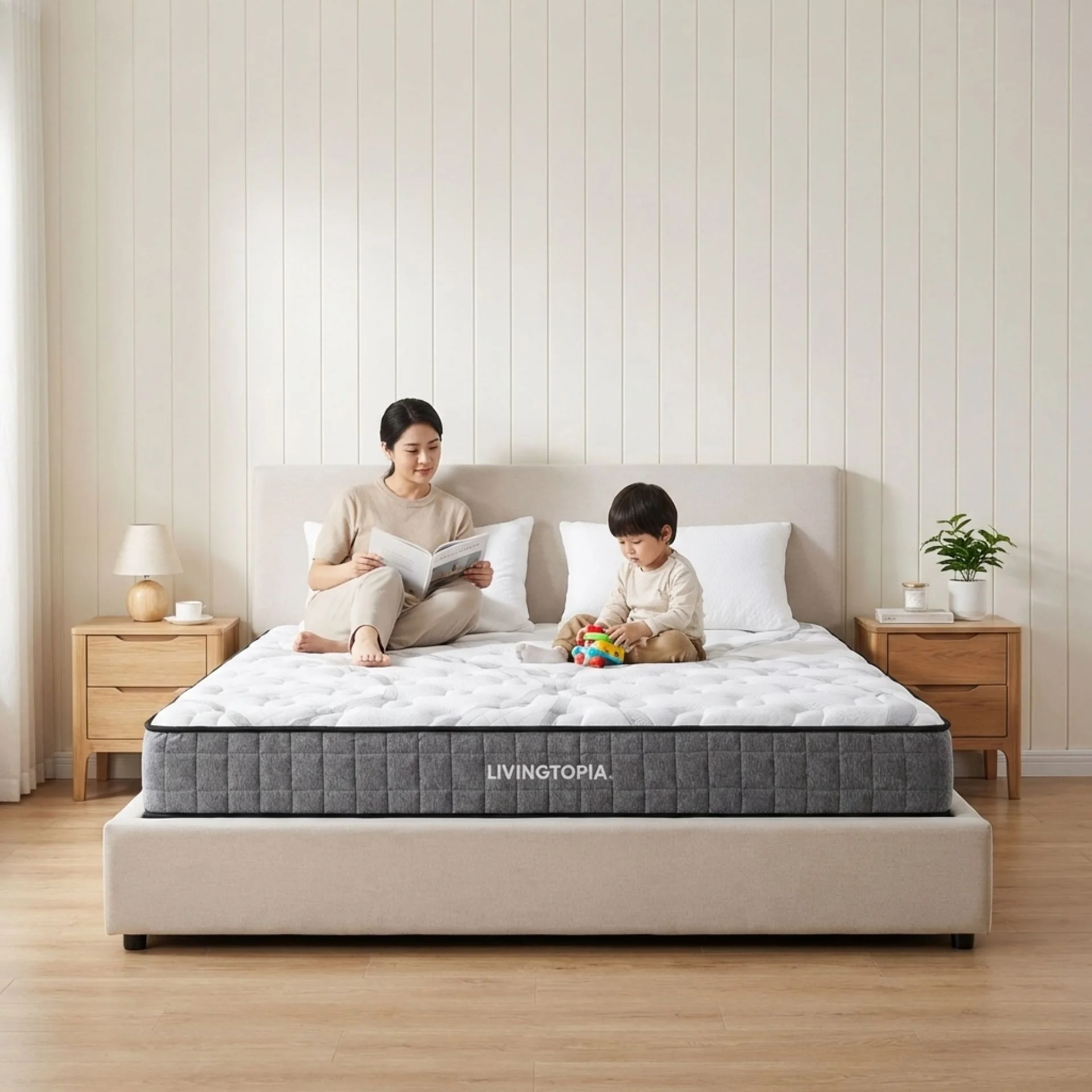 LivingTopia Hybrid Classic King Mattress - Image 15