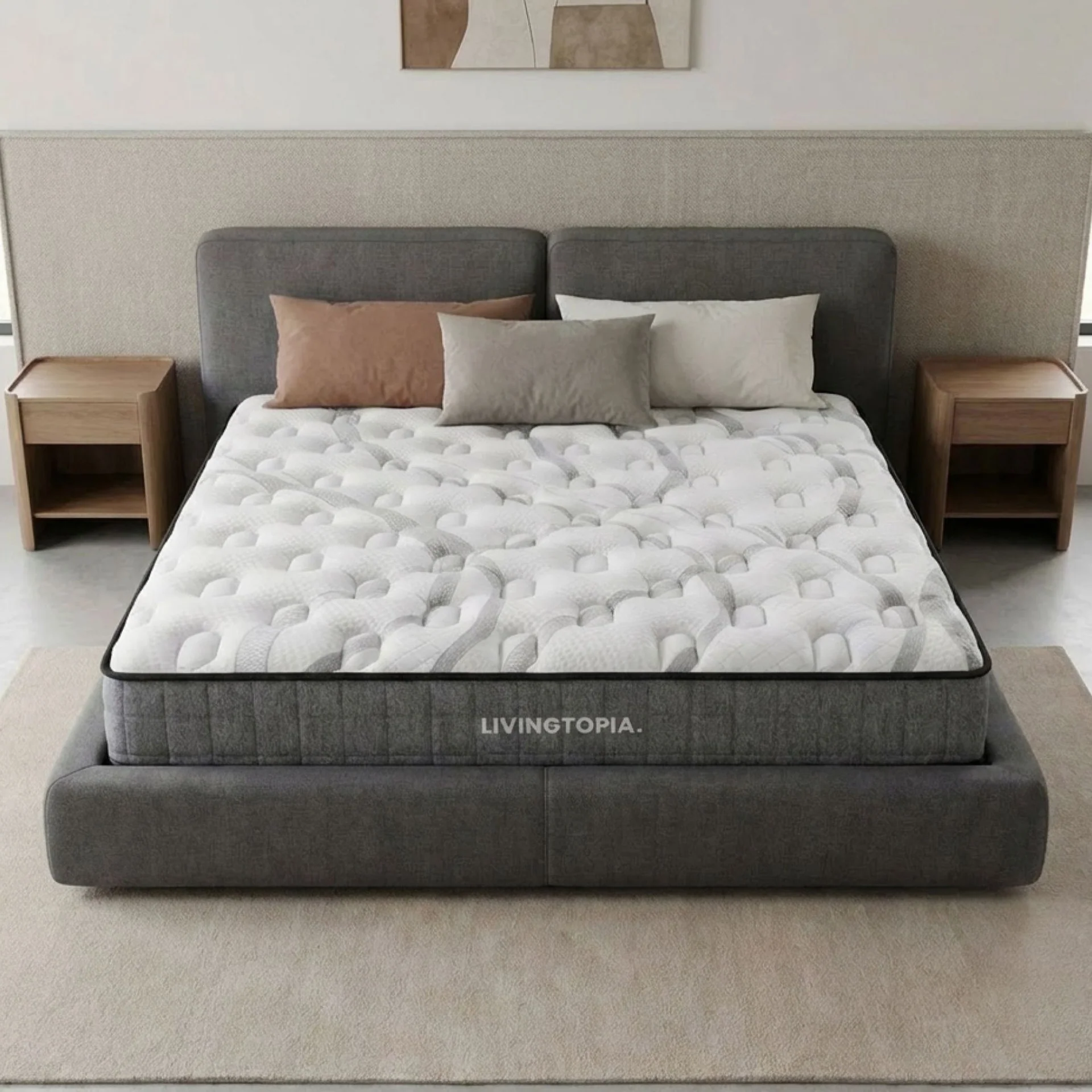 LivingTopia Hybrid Classic Queen Mattress