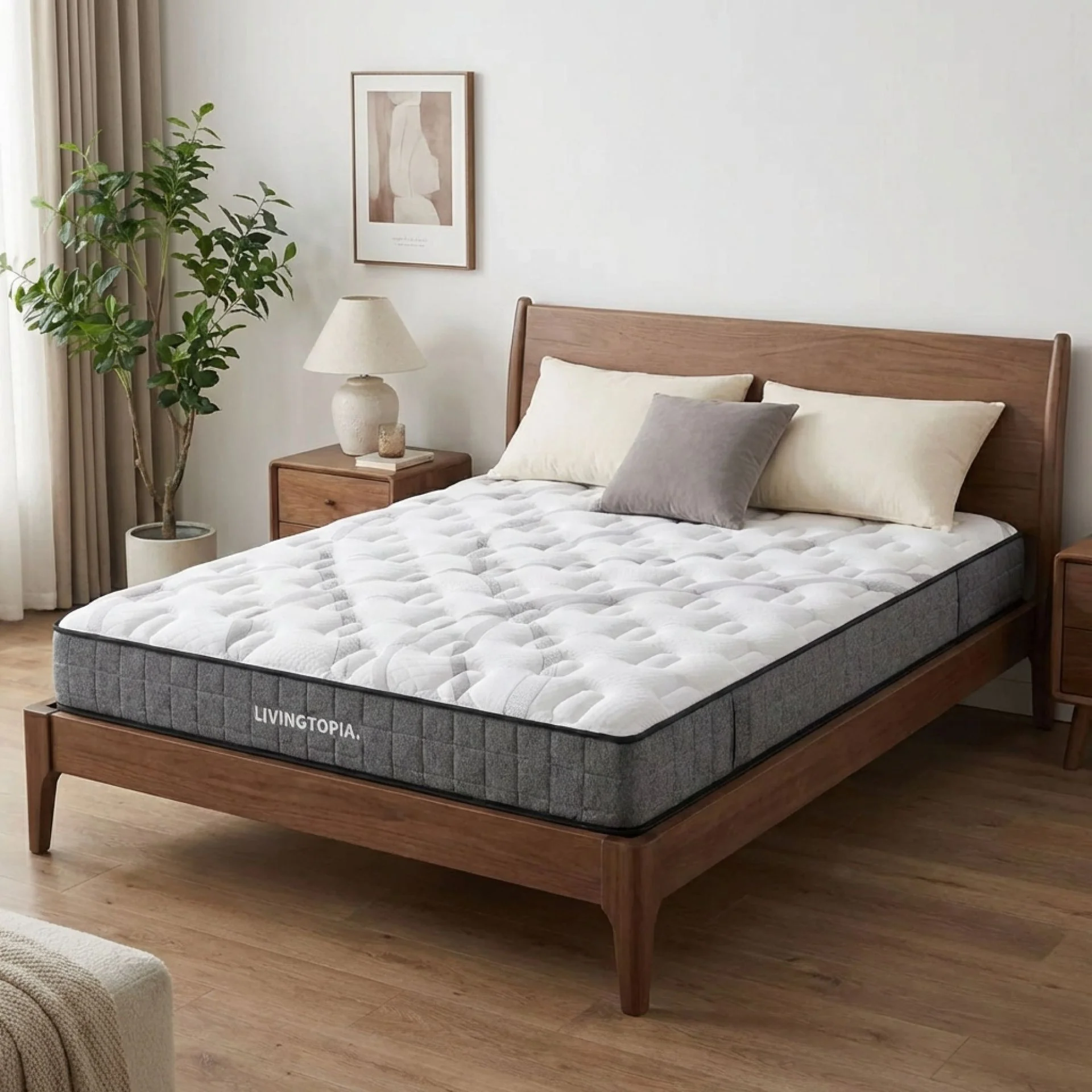 LivingTopia Hybrid Classic Queen Mattress - Image 13