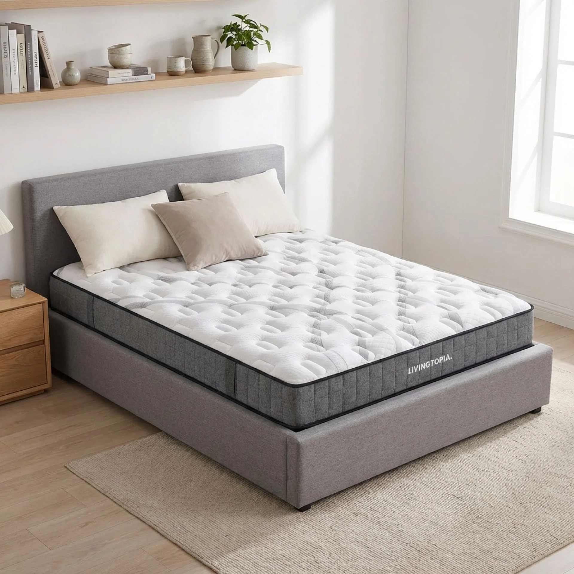 LivingTopia Hybrid Classic Queen Mattress - Image 15