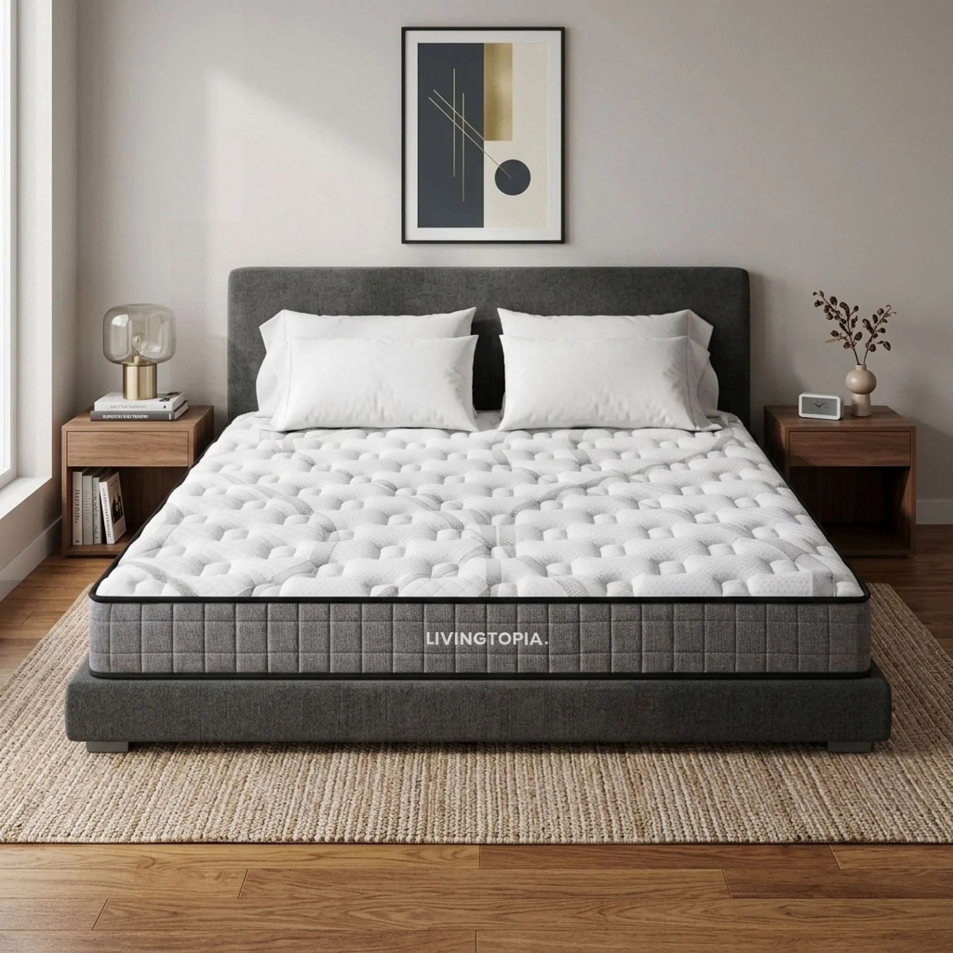 LivingTopia Hybrid Classic Super King Mattress