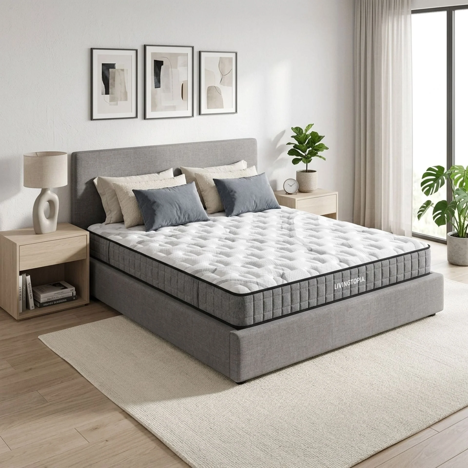 LivingTopia Hybrid Classic Super King Mattress - Image 14