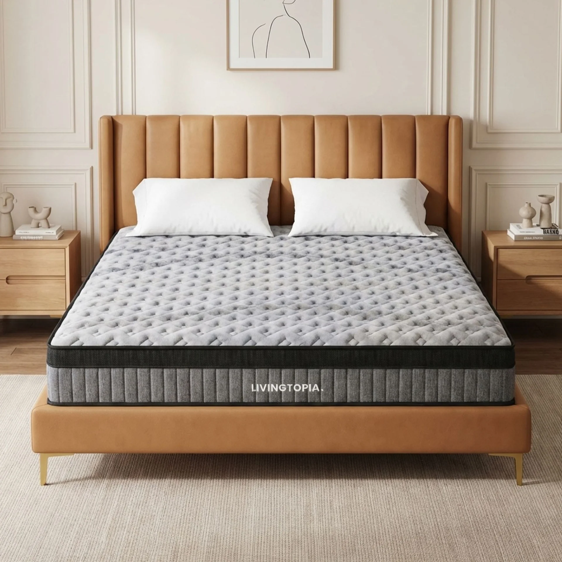 LivingTopia Hybrid Plus King Mattress