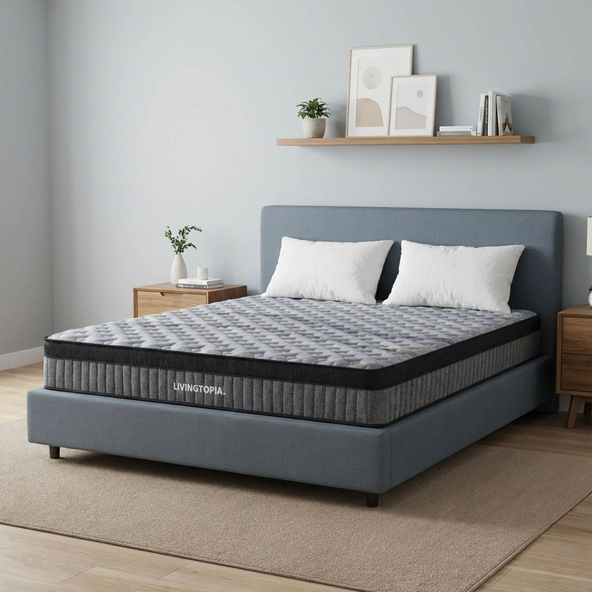 LivingTopia Hybrid Plus King Mattress - Image 13