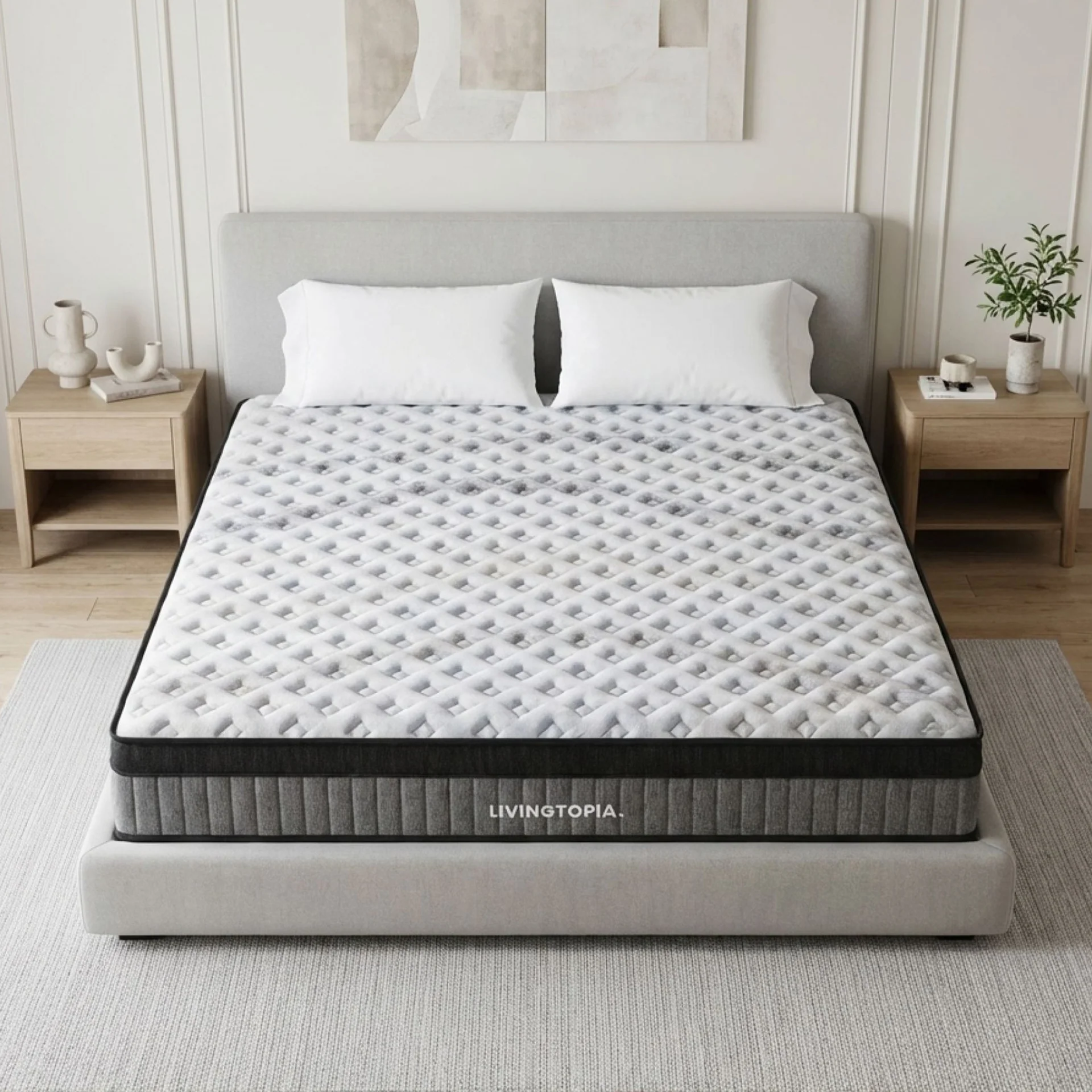 LivingTopia Hybrid Plus King Mattress - Image 14