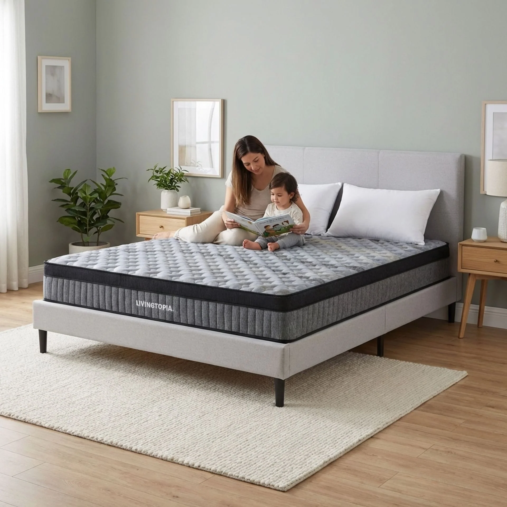 LivingTopia Hybrid Plus King Mattress - Image 15