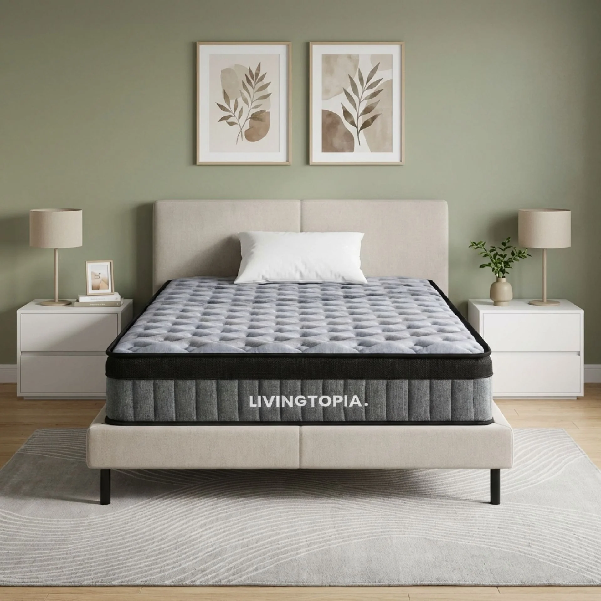 LivingTopia Hybrid Plus King Single Mattress - Image 14
