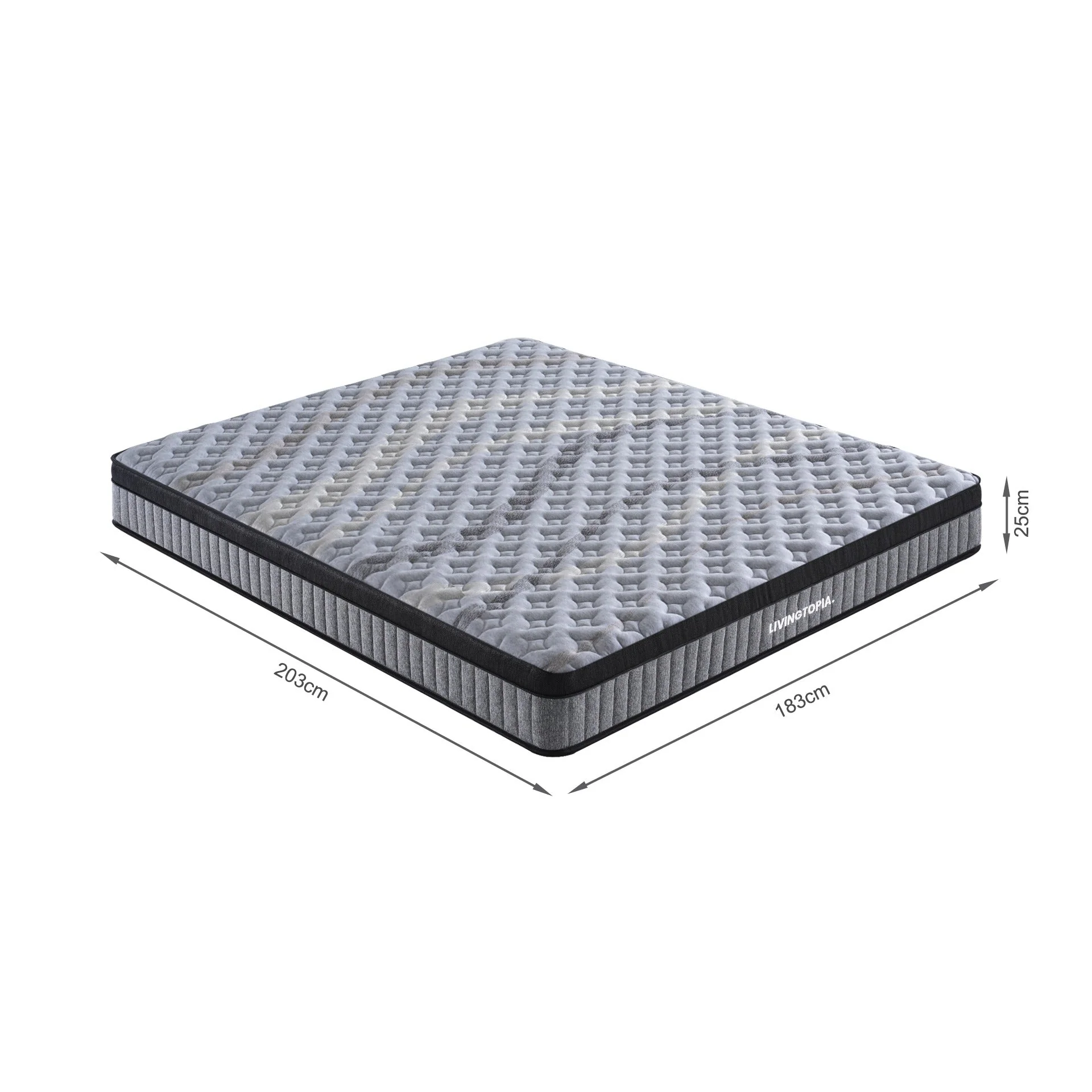 LivingTopia Hybrid Plus Super King Mattress - Image 12
