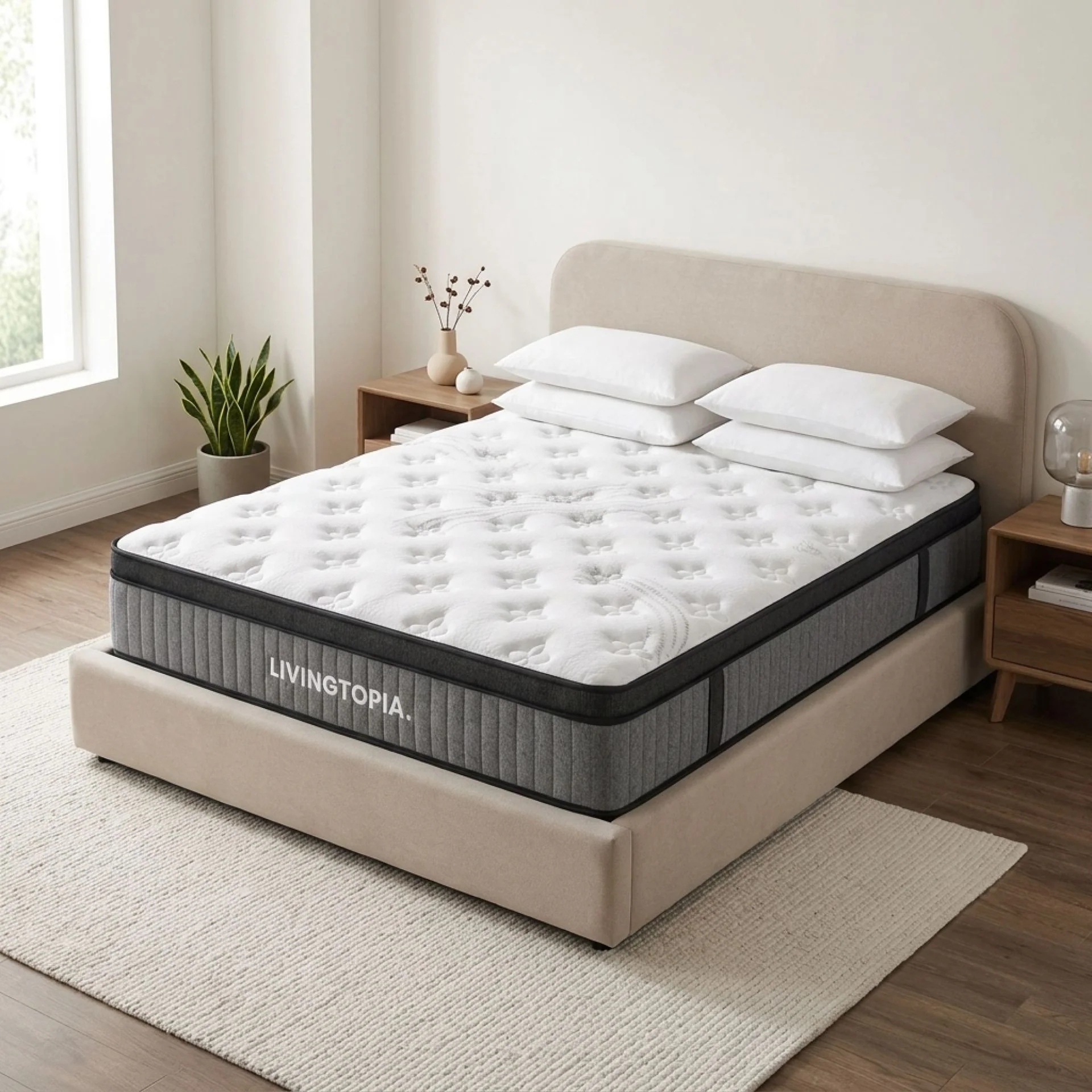 LivingTopia Hybrid Prime Double Mattress - Image 12