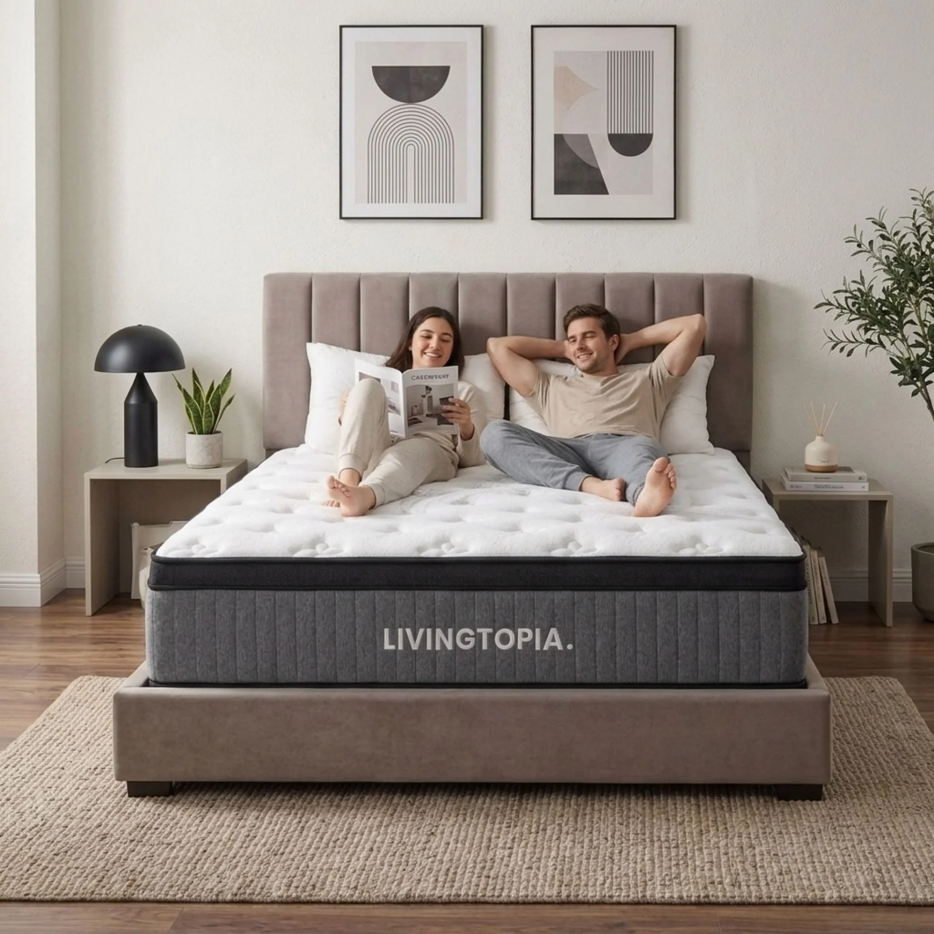 LivingTopia Hybrid Prime Double Mattress - Image 16