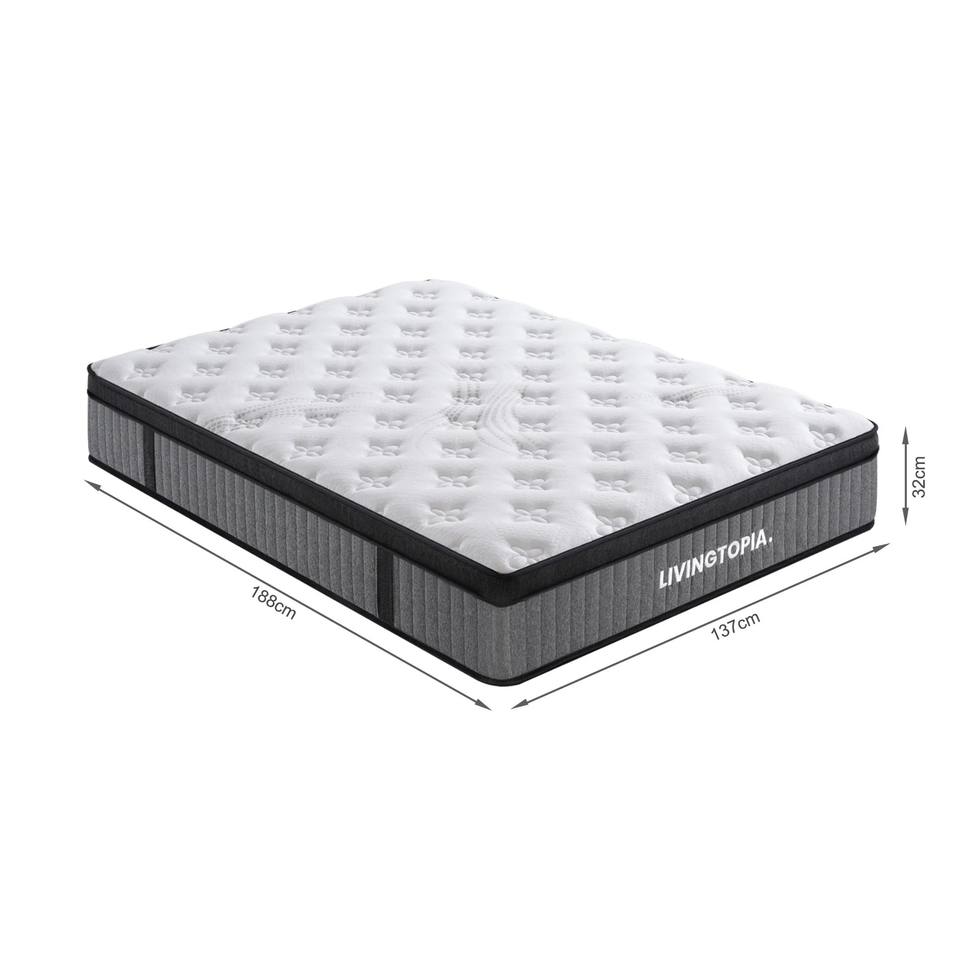 LivingTopia Hybrid Prime Double Mattress - Image 18