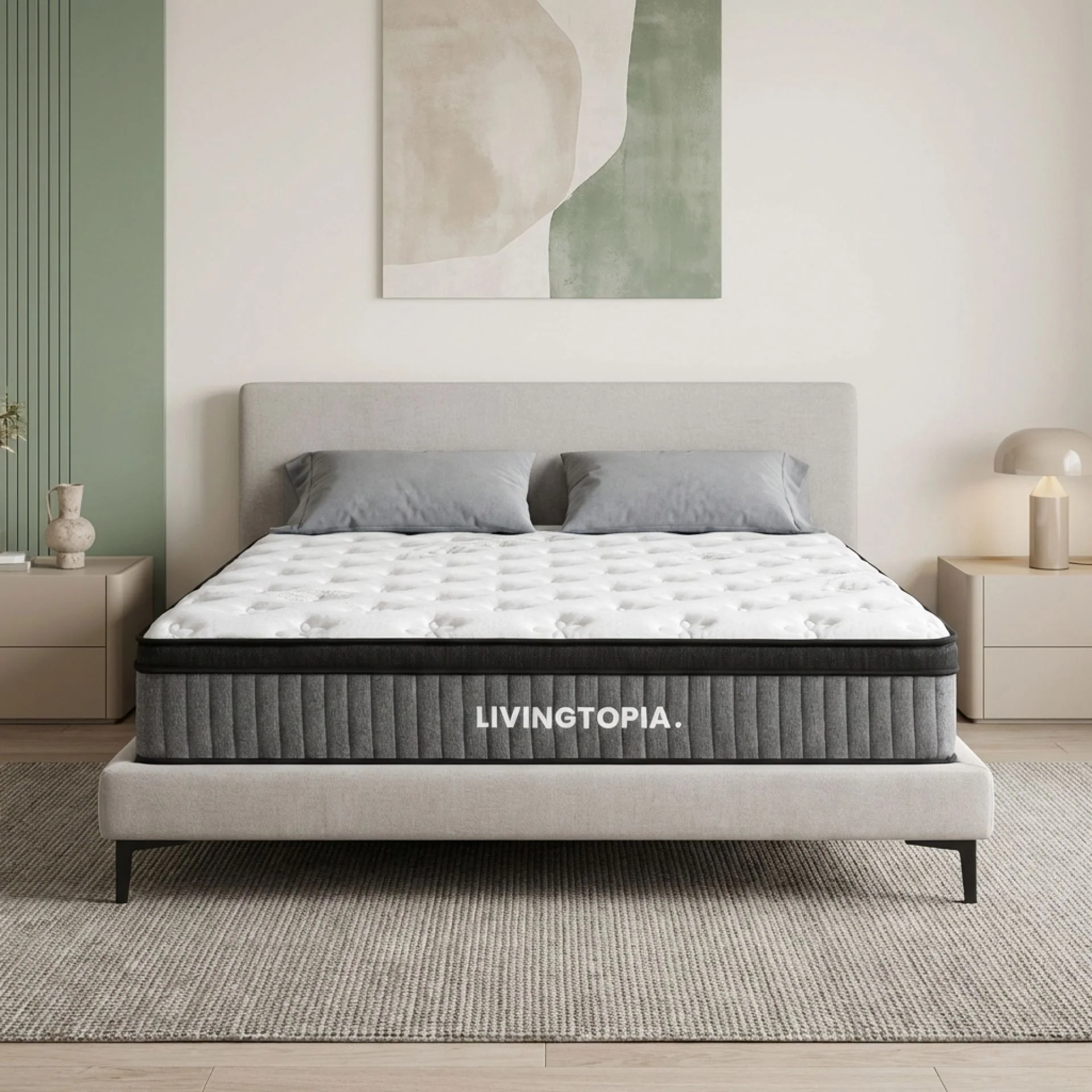 LivingTopia Hybrid Prime King Mattress - Image 14