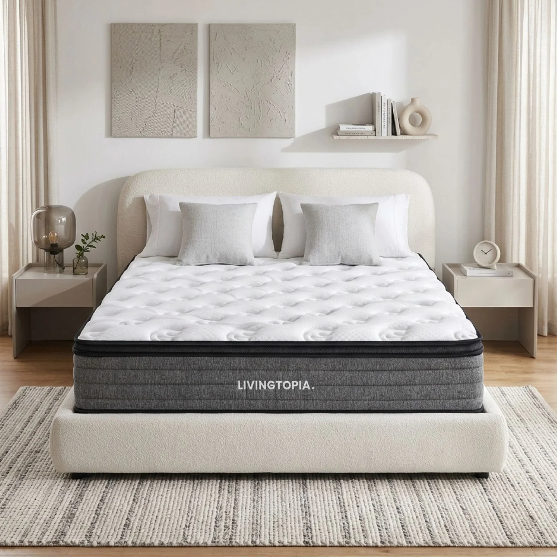 LivingTopia Hybrid Pro Double Mattress