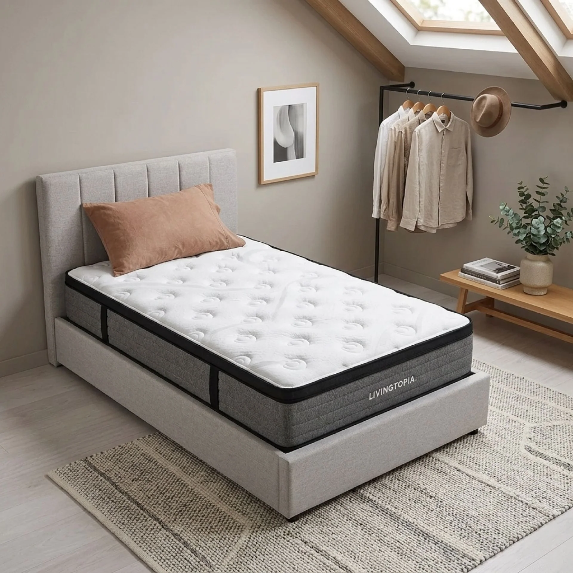 LivingTopia Hybrid Pro King Single Mattress - Image 13