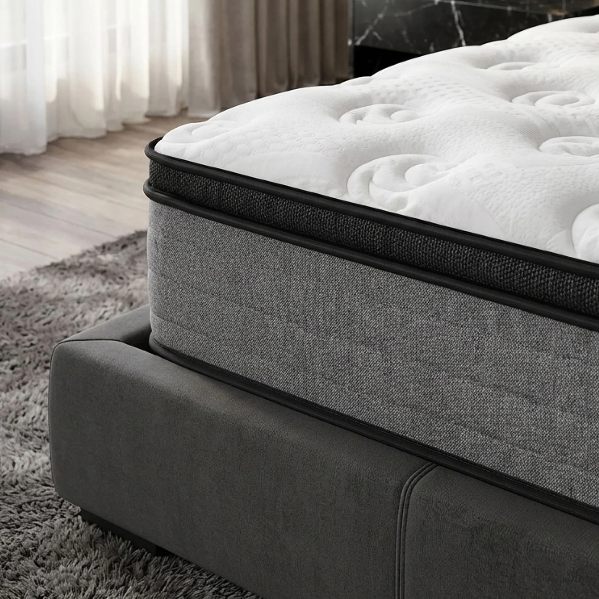 LivingTopia Hybrid Pro Single Mattress - Image 5