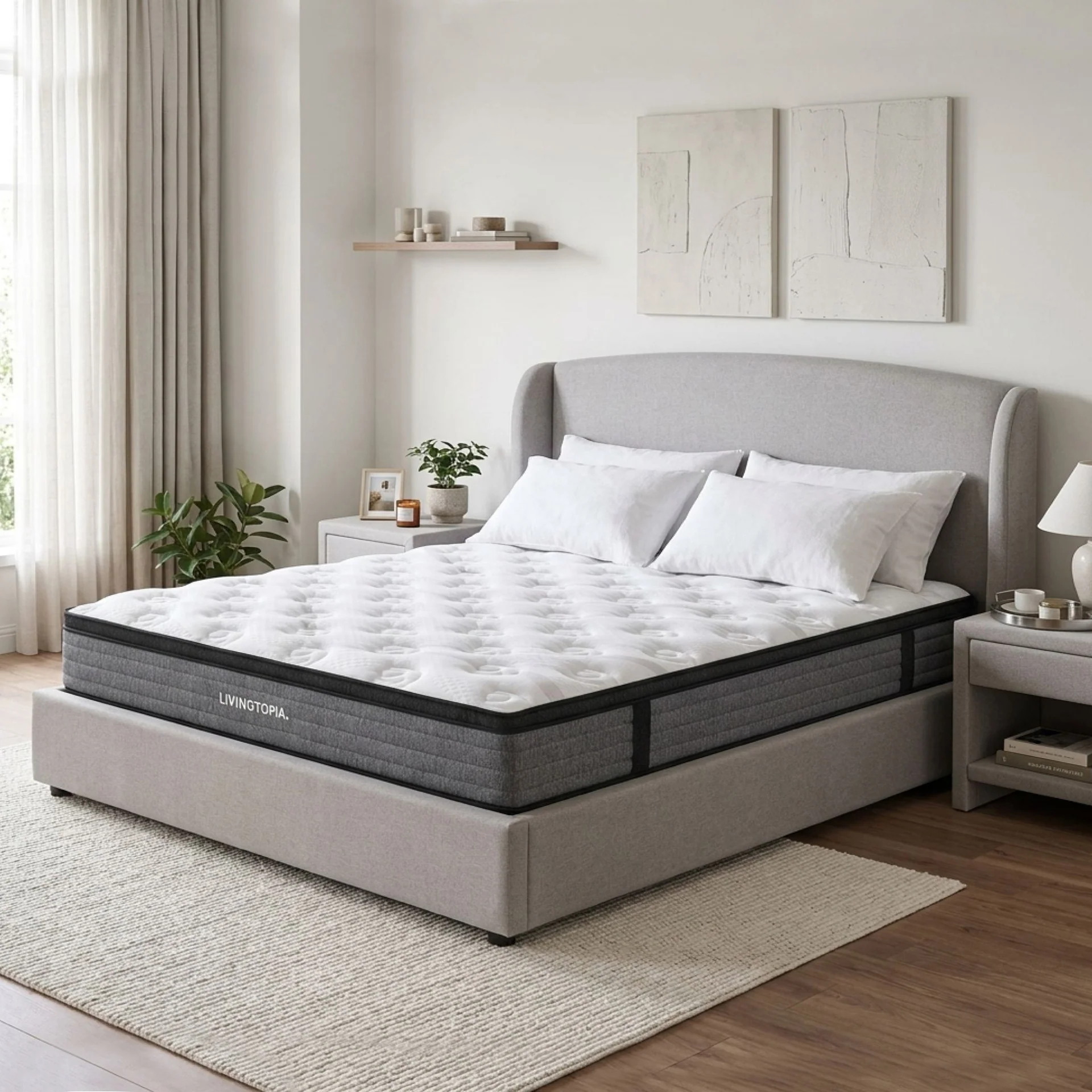 LivingTopia Hybrid Pro Super King Mattress - Image 12