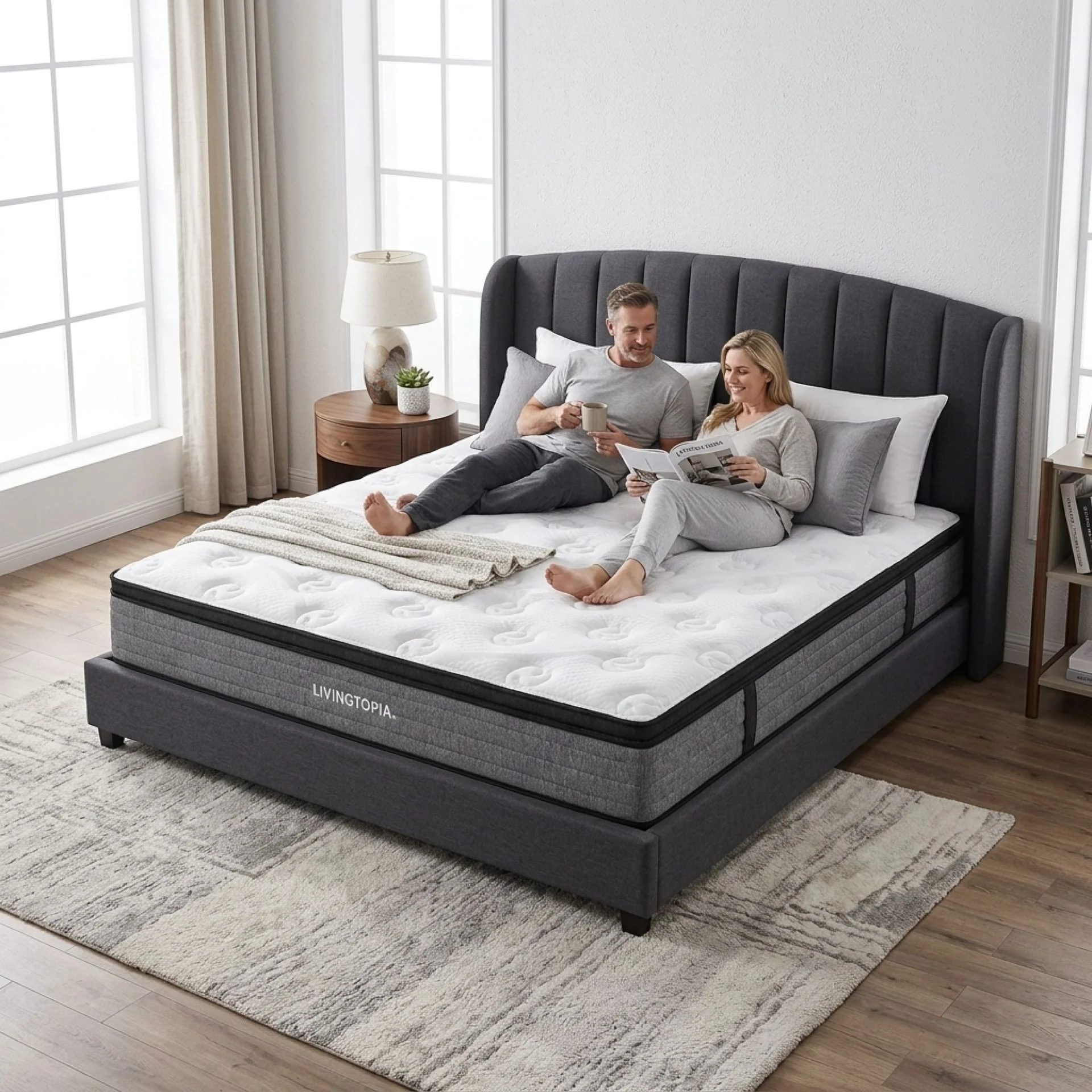 LivingTopia Hybrid Pro Super King Mattress - Image 15