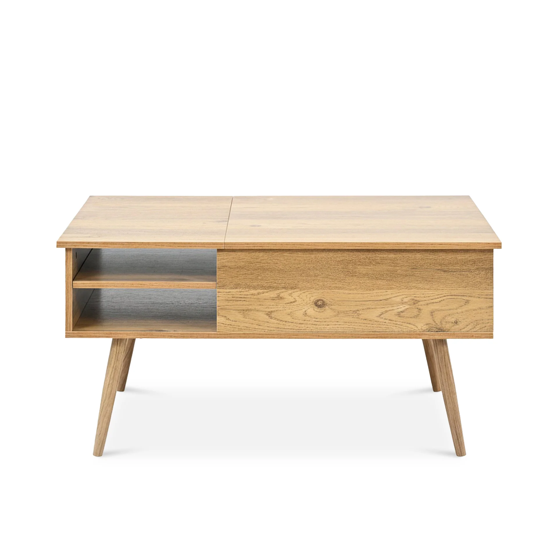 Lodge Lift Top Coffee Table - Oak - Image 8