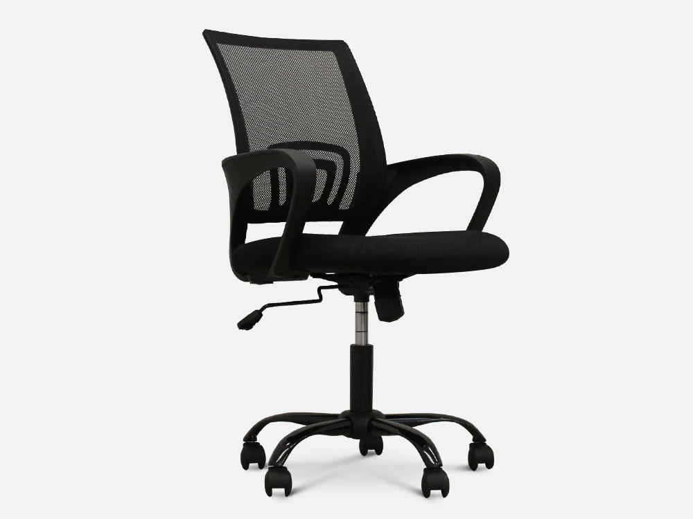 LOUISA Office Chair - BLACK - Image 2